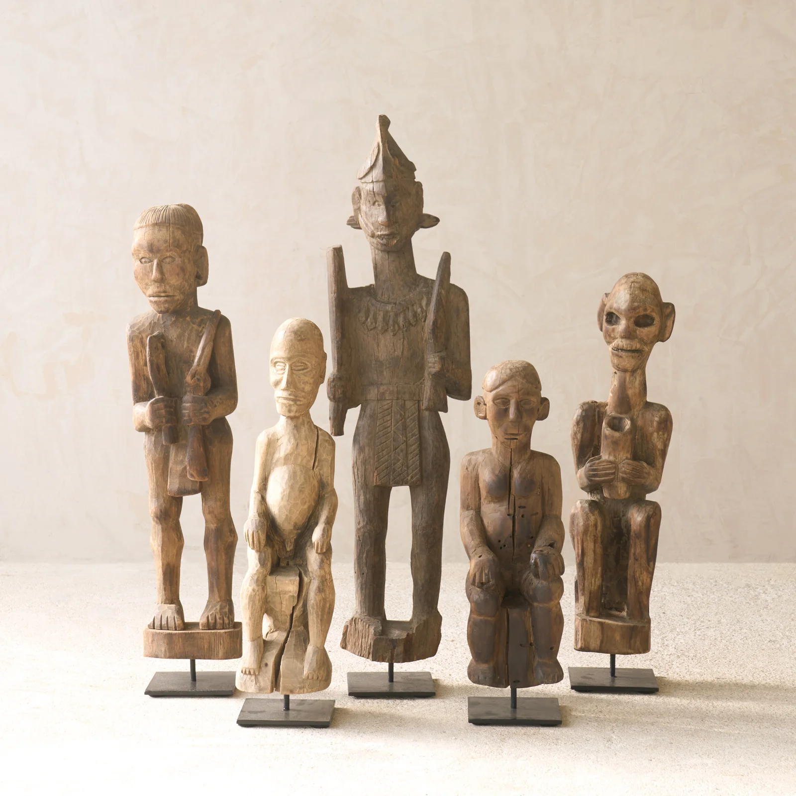 Vintage Naga Tribal Wood Sculpture | No. 5 - Image 5