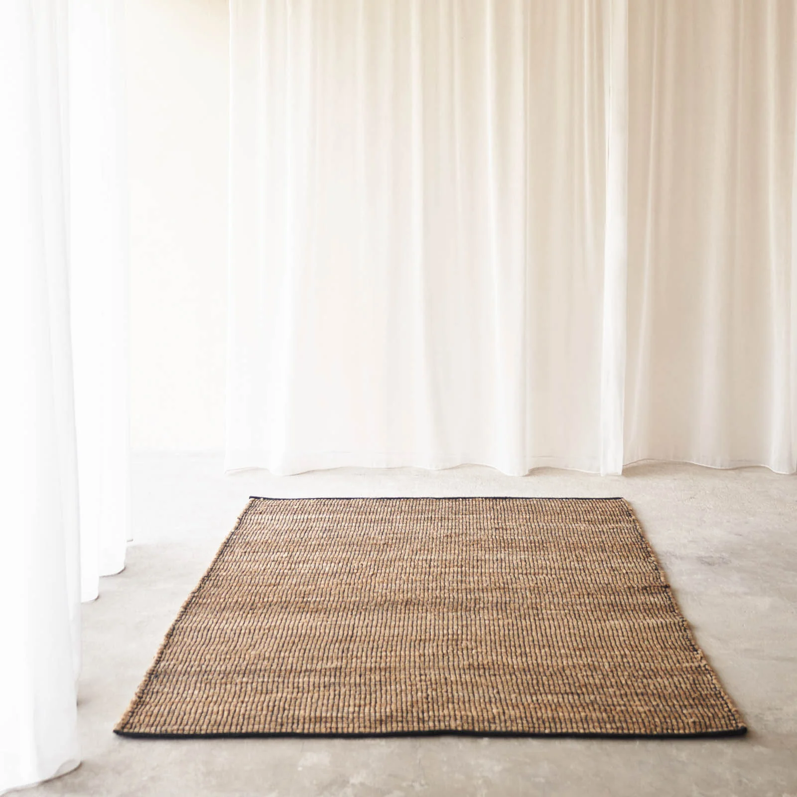 Demi Rug | Natural & Black (170 x 240cm) - Image 3