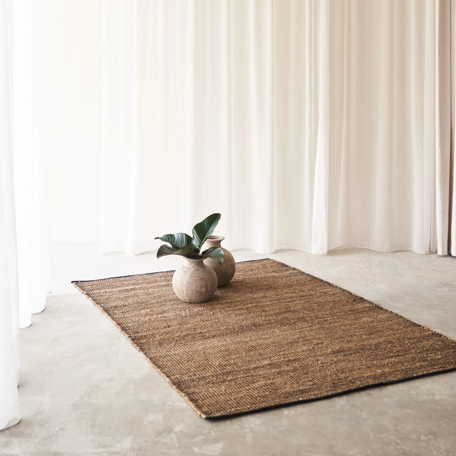 Demi Rug | Natural & Black (170 x 240cm) - Image 4