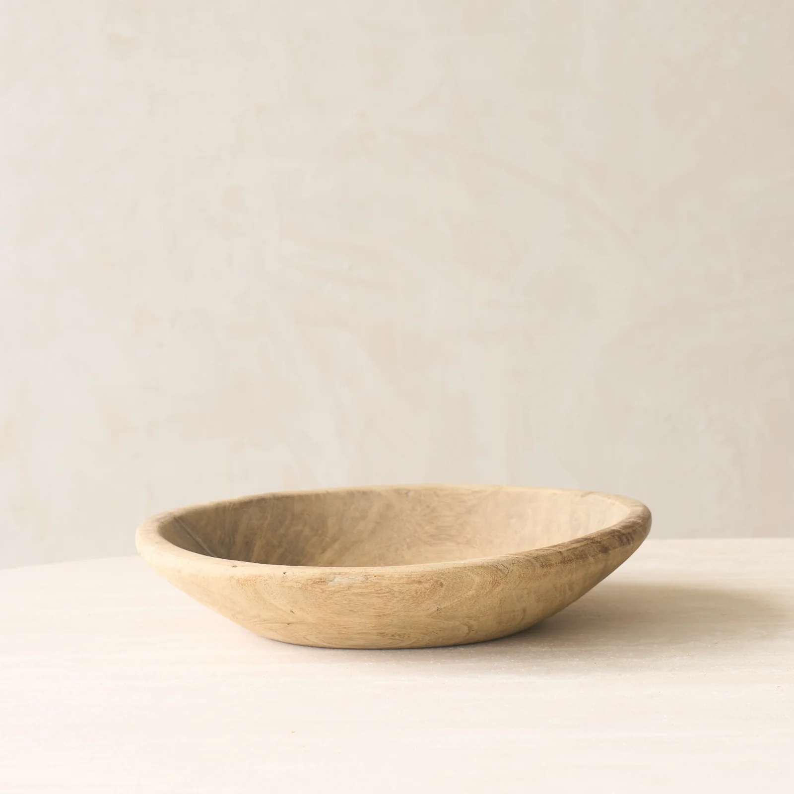 Vintage Rustic Timber Bowl Natural | No. 2
