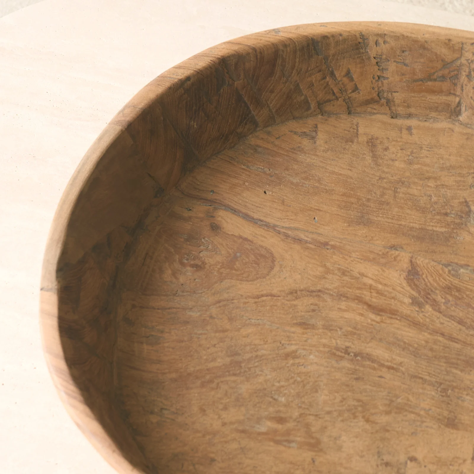 Vintage Rustic Timber Tray Natural | No. 1 - Image 2