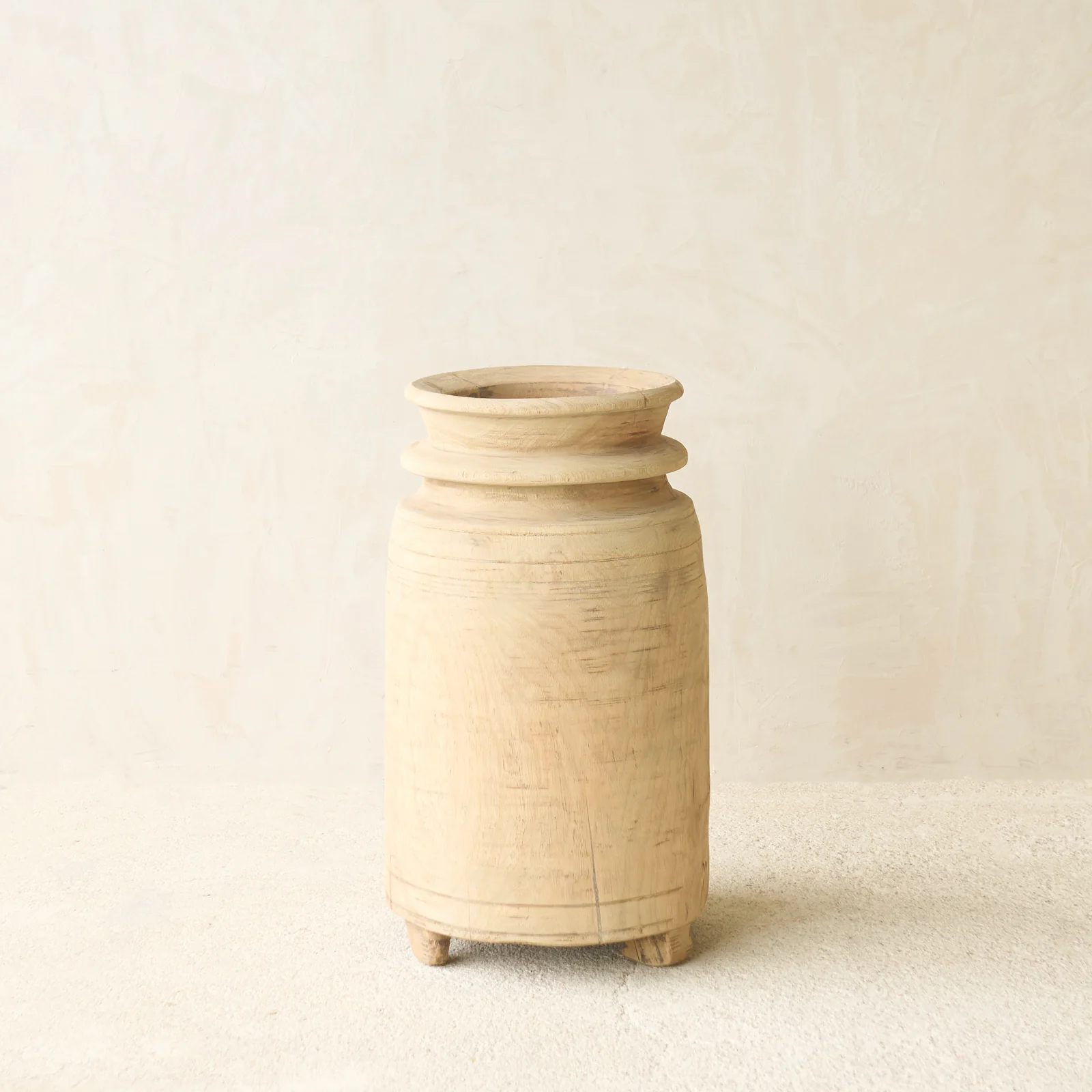 Vintage Rustic Wooden Pot Natural | No. 1 - Image 2