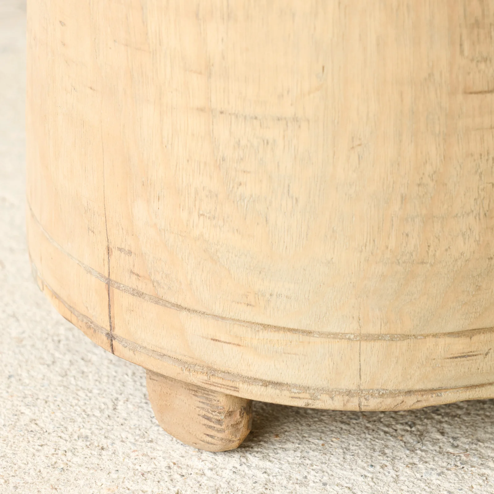 Vintage Rustic Wooden Pot Natural | No. 1 - Image 4