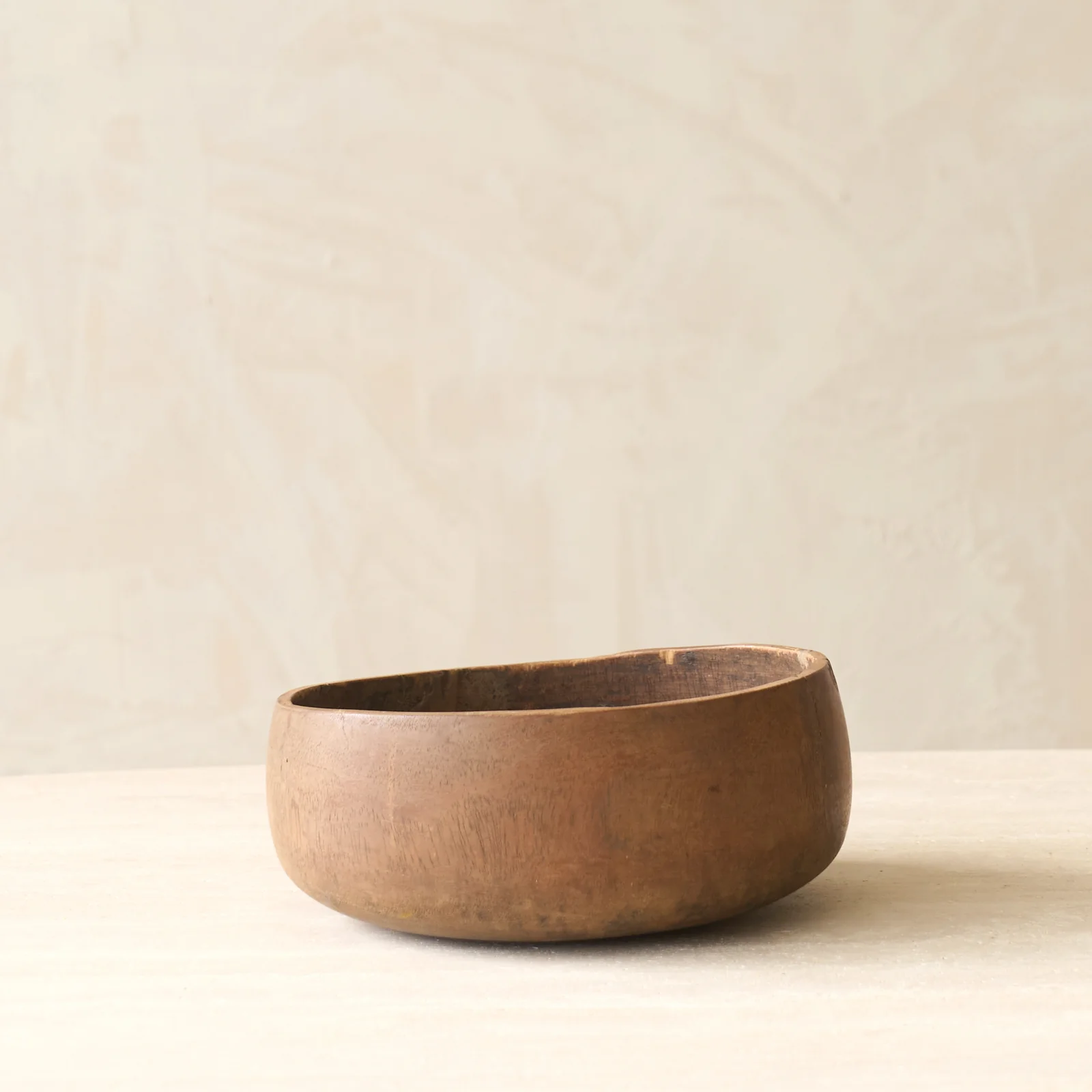 Vintage Rustic Wooden Pot Natural - Image 4