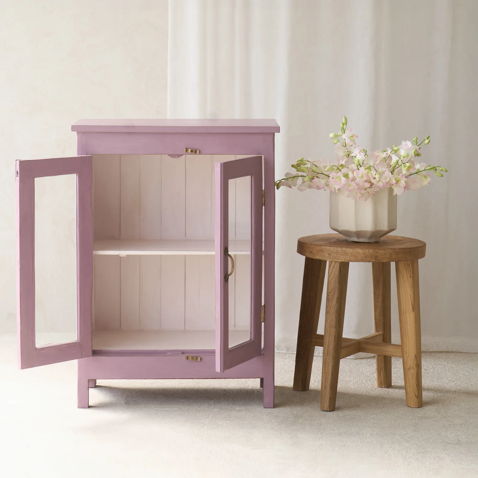 Vintage Small Cabinet | Lilac - Image 2