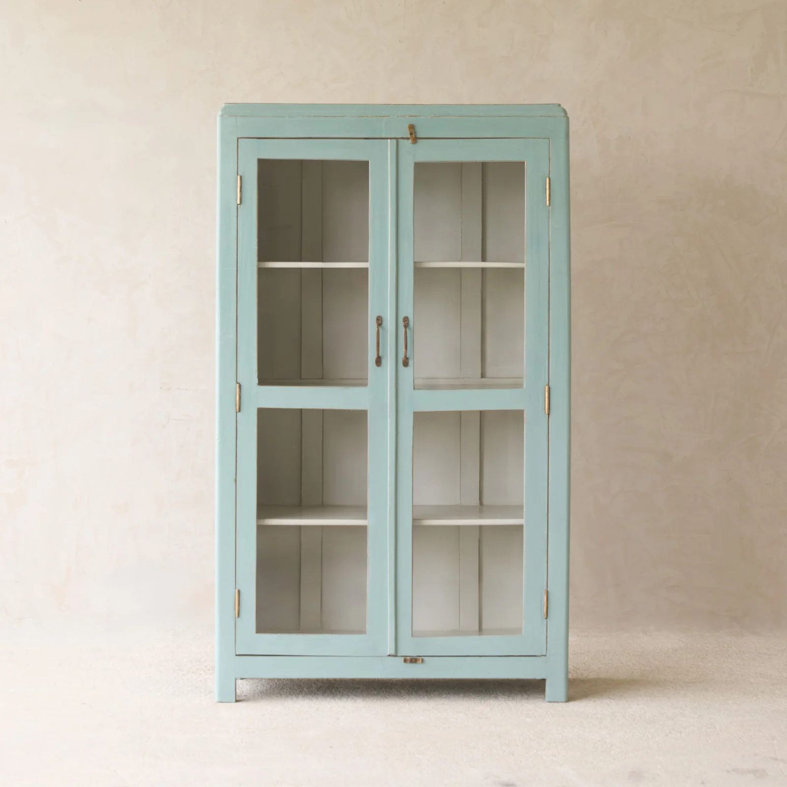 Vintage Tall Cabinet | Teal - Image 5