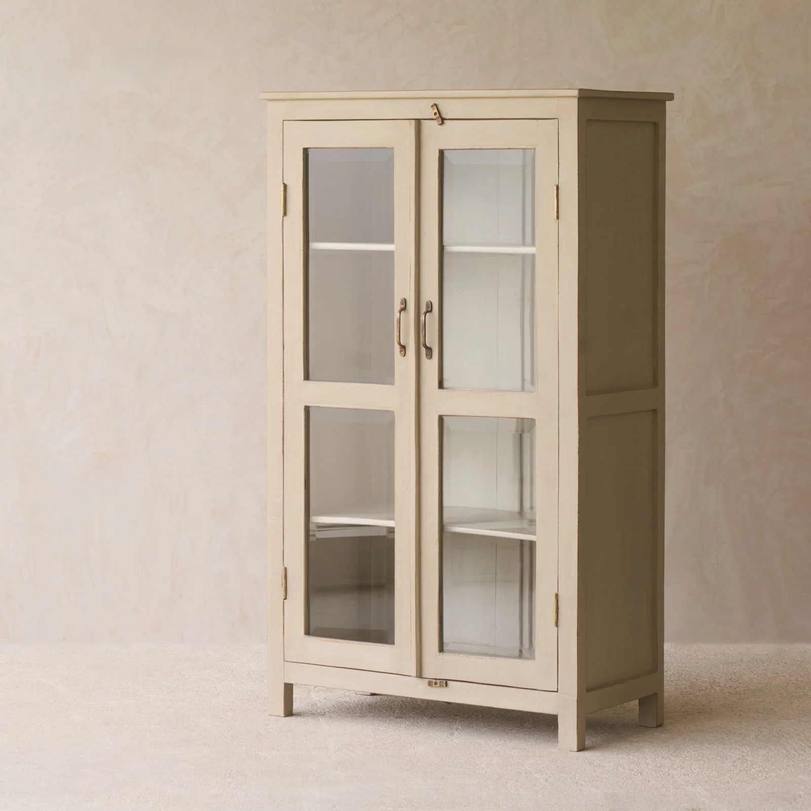 Vintage Tall Cabinet | Linen - Image 3