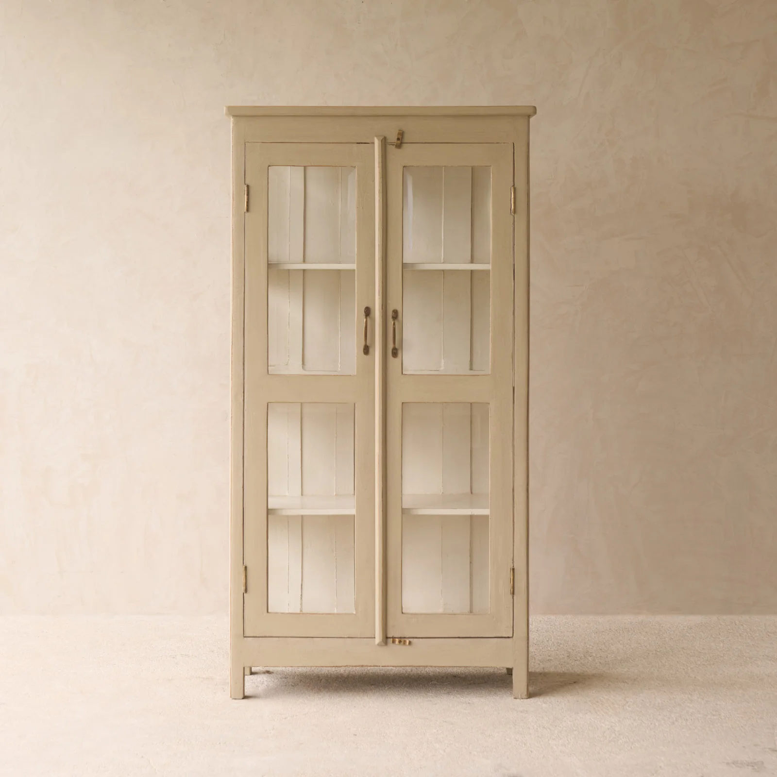 Vintage Tall Cabinet | Linen - Image 2