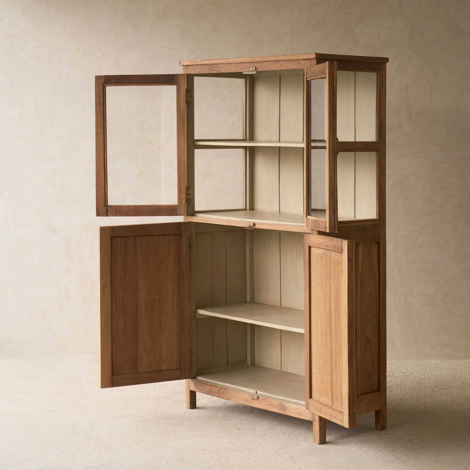 Vintage Tall Cabinet | Natural - Image 5