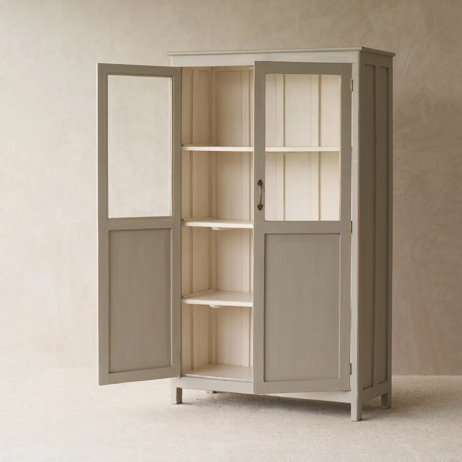 Vintage Tall Cabinet | Pewter - Image 3