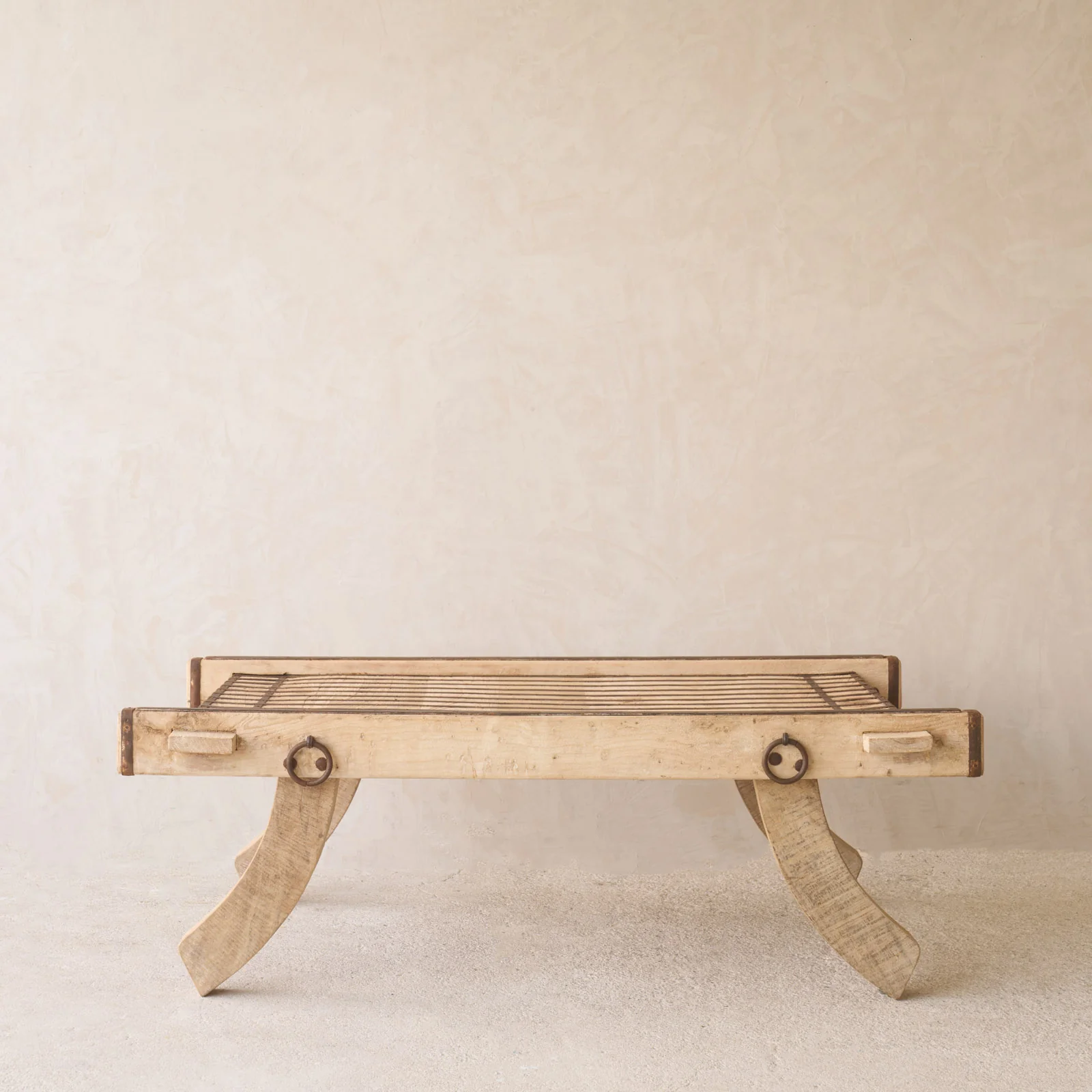 Vintage Teak Camel Cart - Image 3