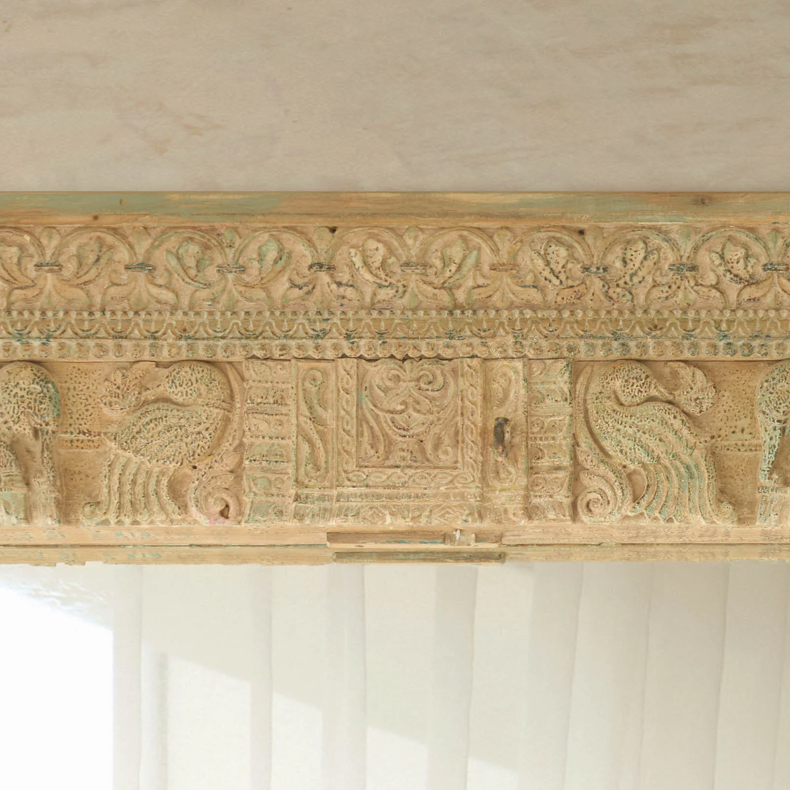 Vintage Teak Mirror | Natural - Image 5