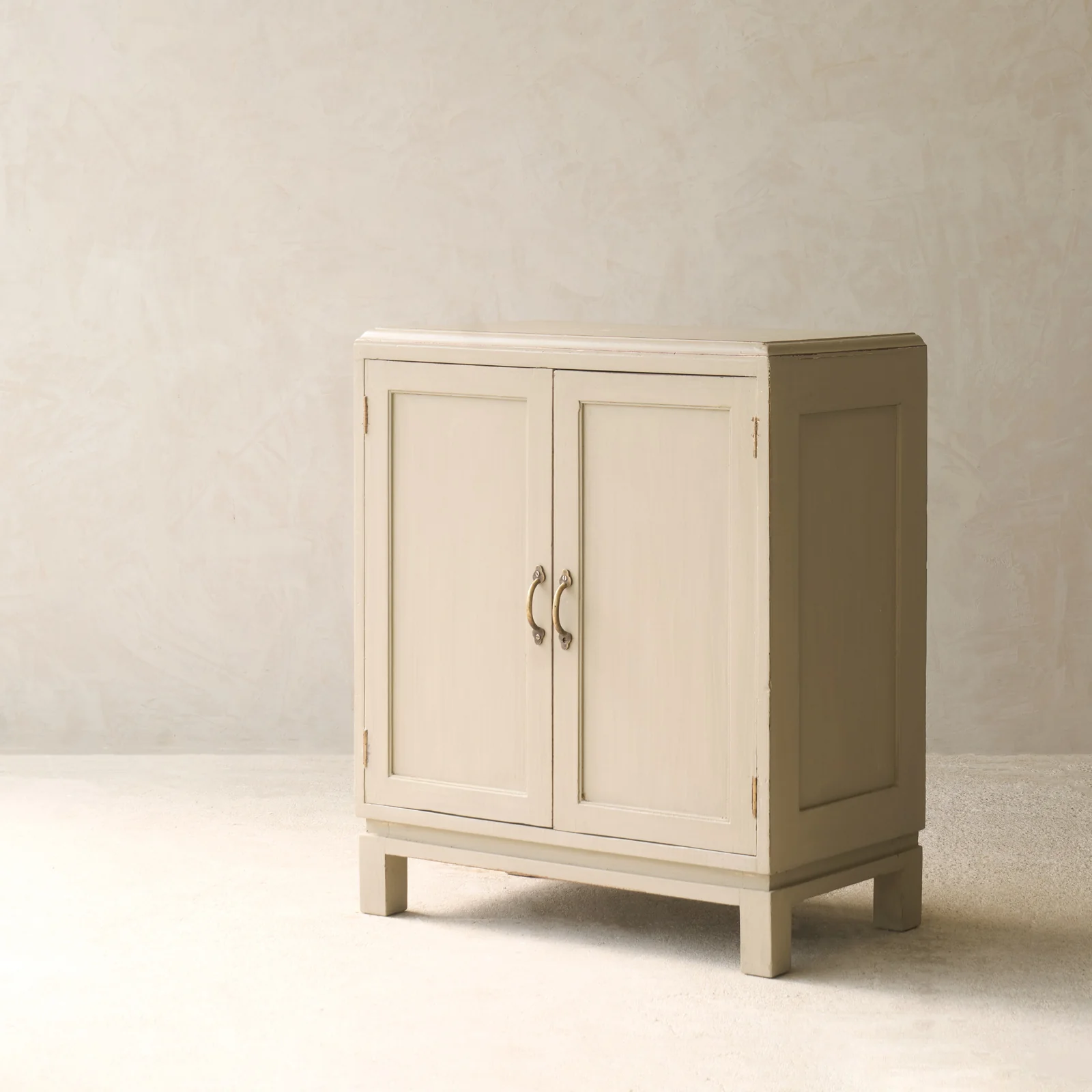 Vintage Teak Small Cabinet | Linen - Image 4