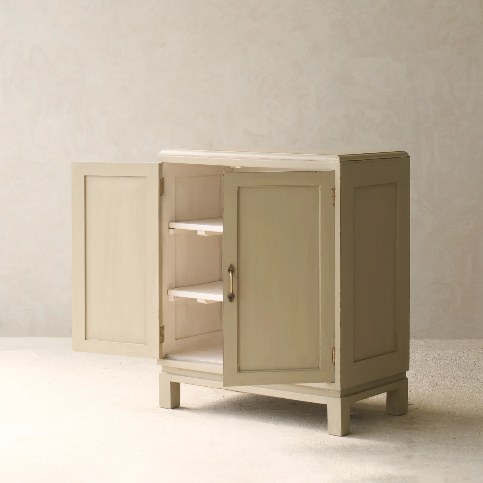 Vintage Teak Small Cabinet | Linen - Image 5