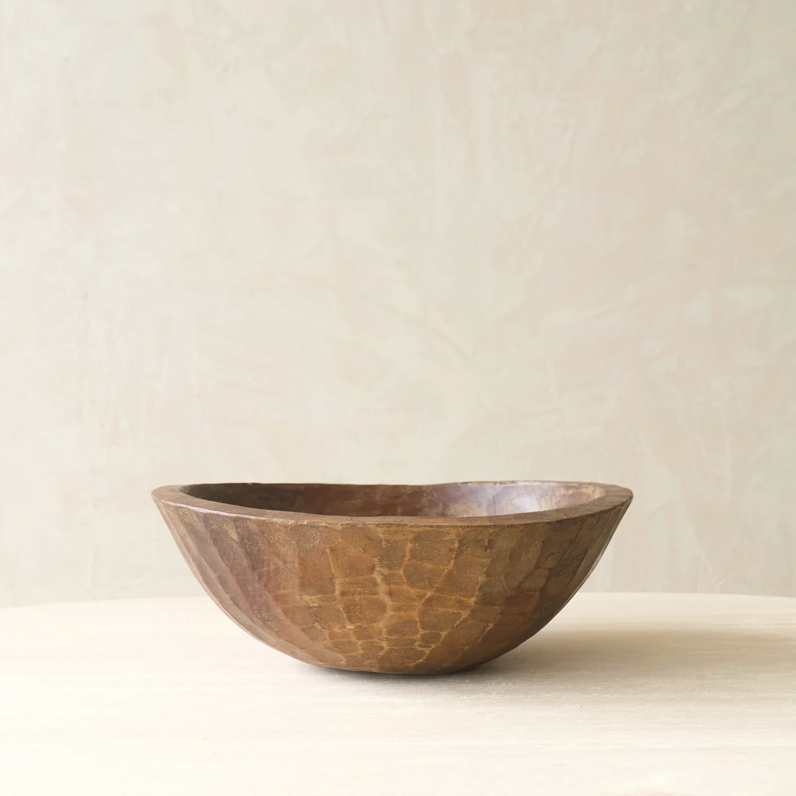 Vintage Timber Bowl | Dark Brown - Image 2