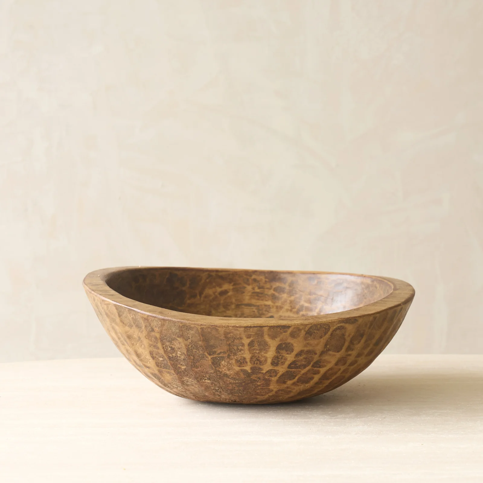 Vintage Timber Bowl | Dark Brown - Image 4