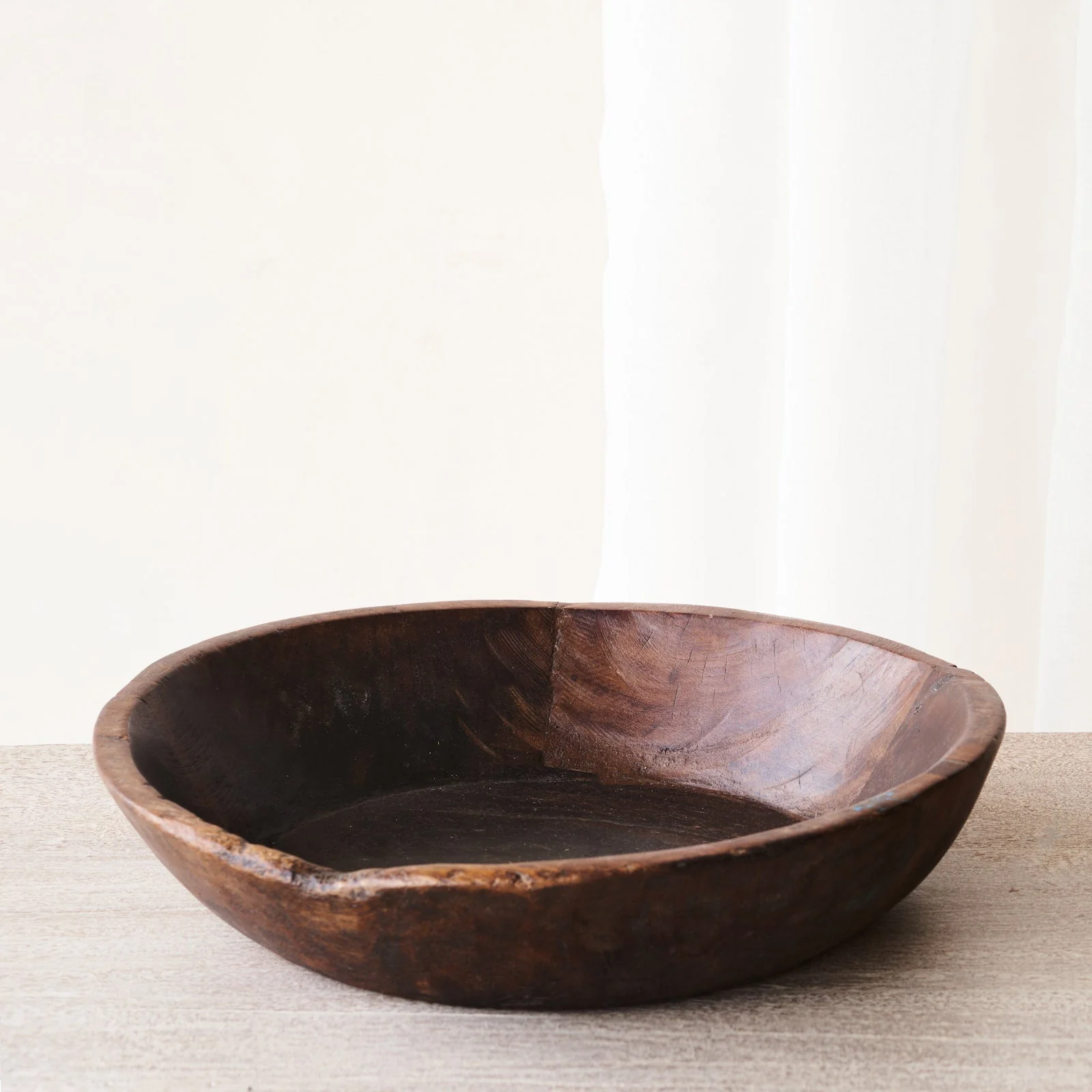Vintage Wooden Parat Bowl - Medium - Image 17