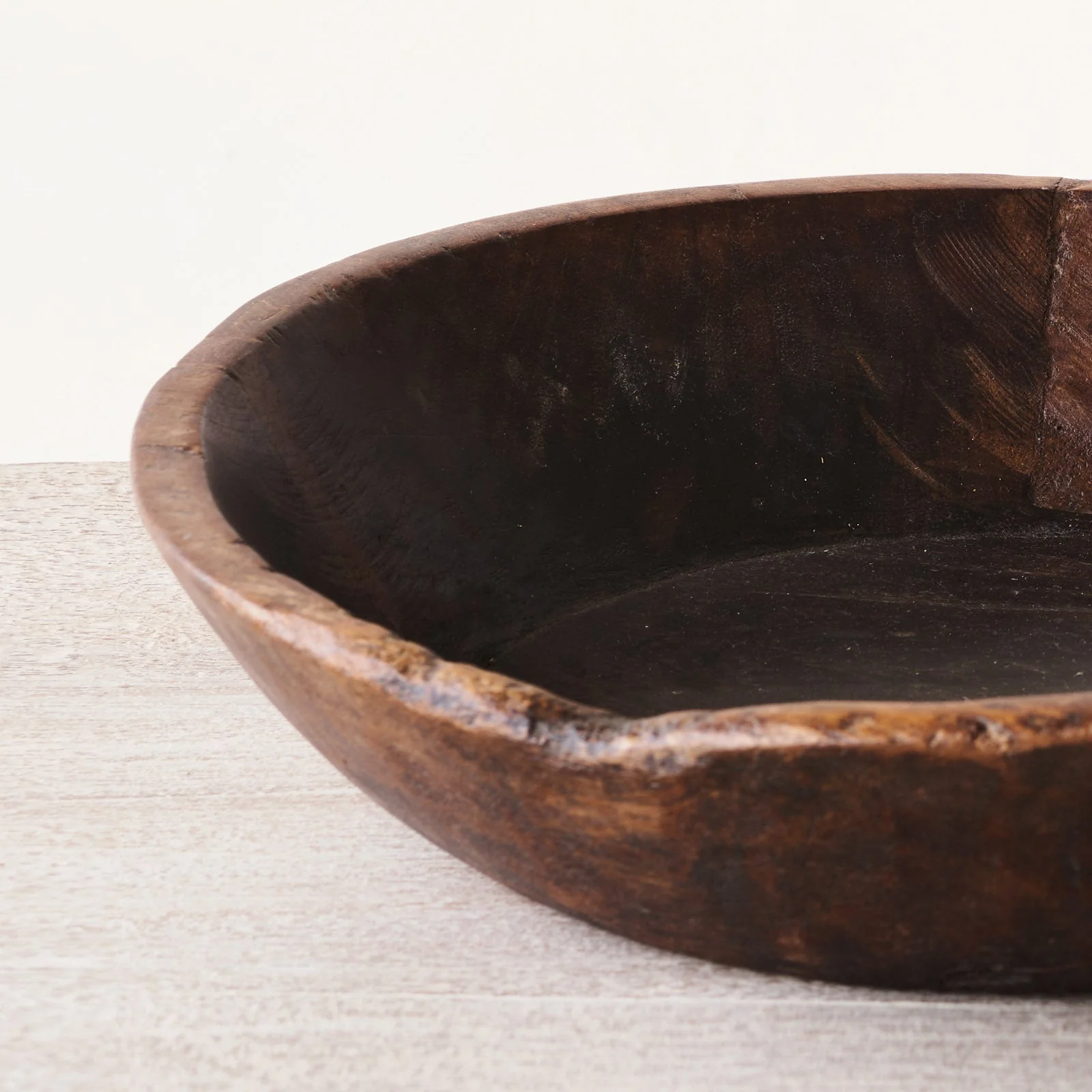 Vintage Wooden Parat Bowl - Medium - Image 19