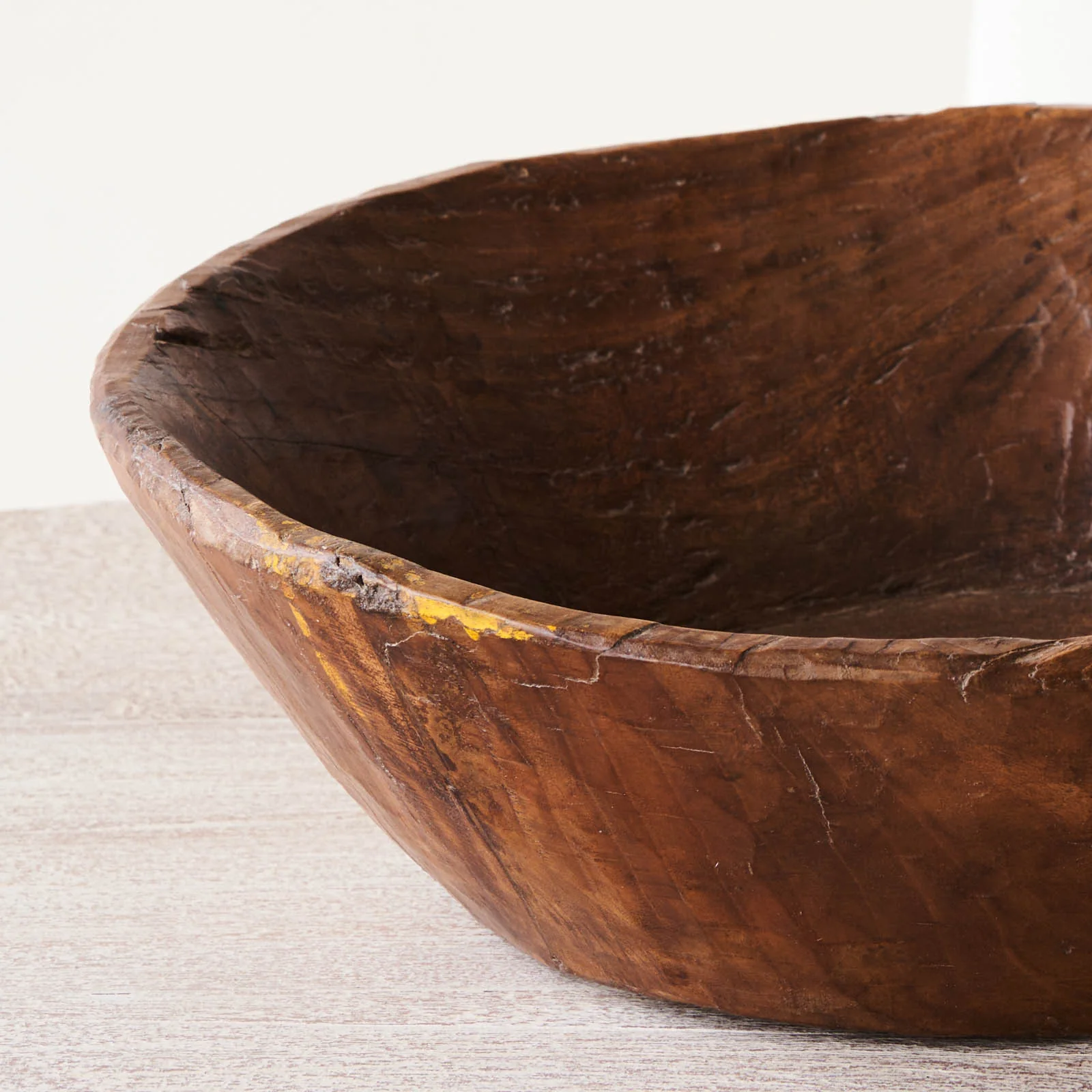 Vintage Wooden Parat Bowl - Medium - Image 20