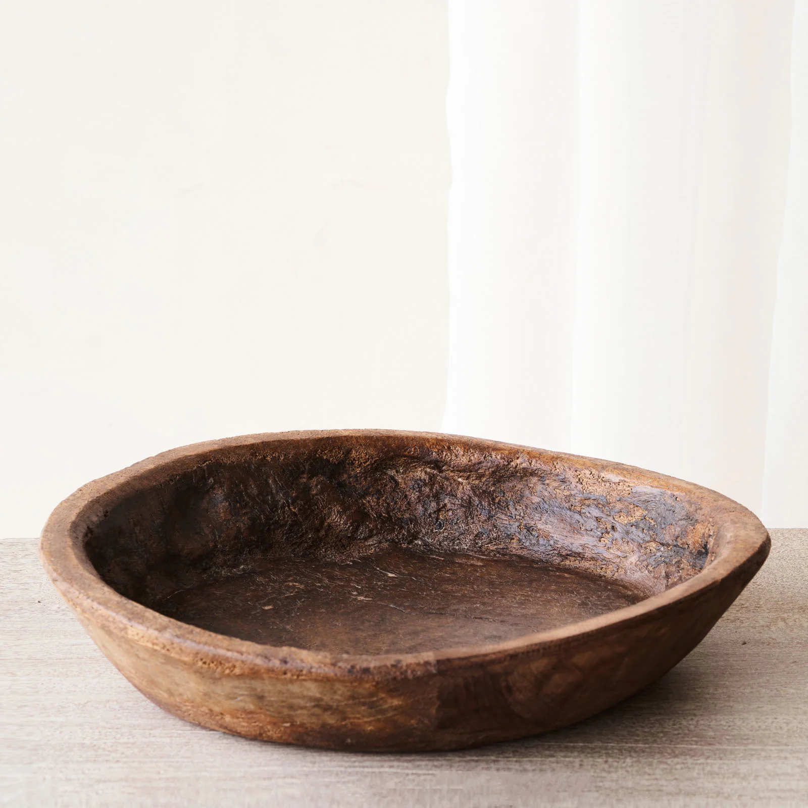 Vintage Wooden Parat Bowl - Medium - Image 21