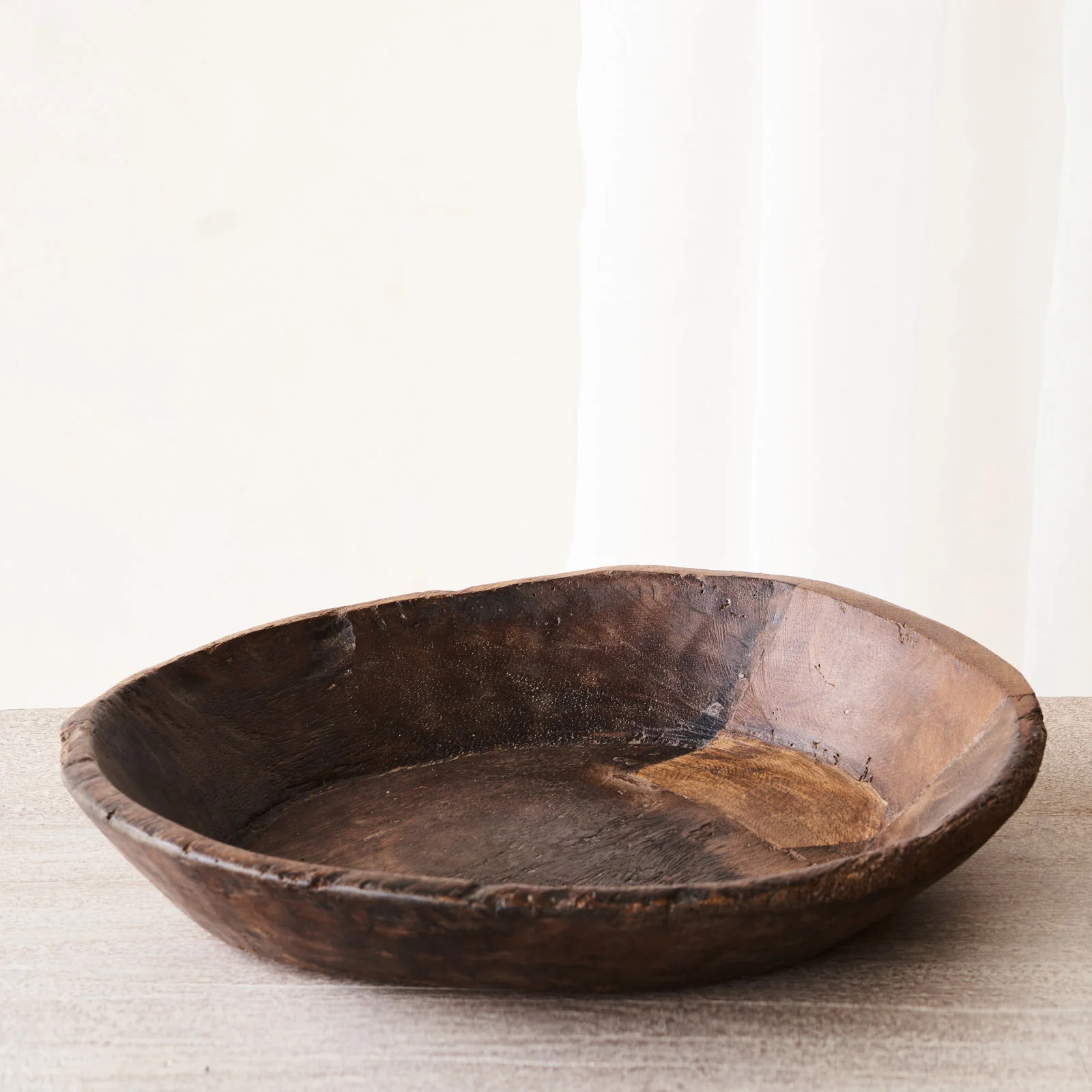 Vintage Wooden Parat Bowl - Medium - Image 29