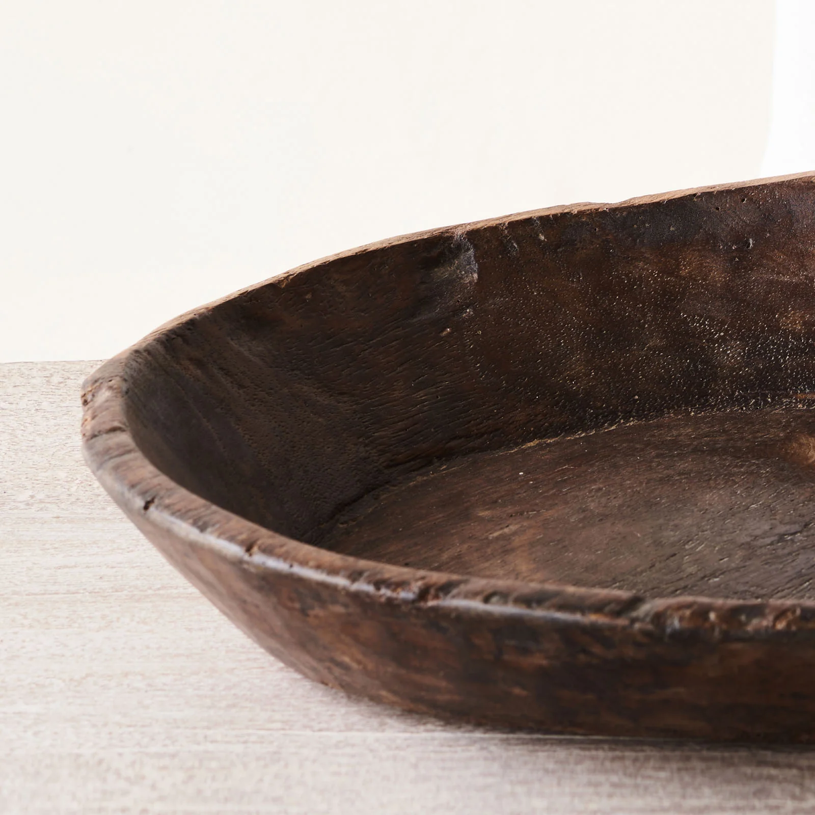 Vintage Wooden Parat Bowl - Medium - Image 30
