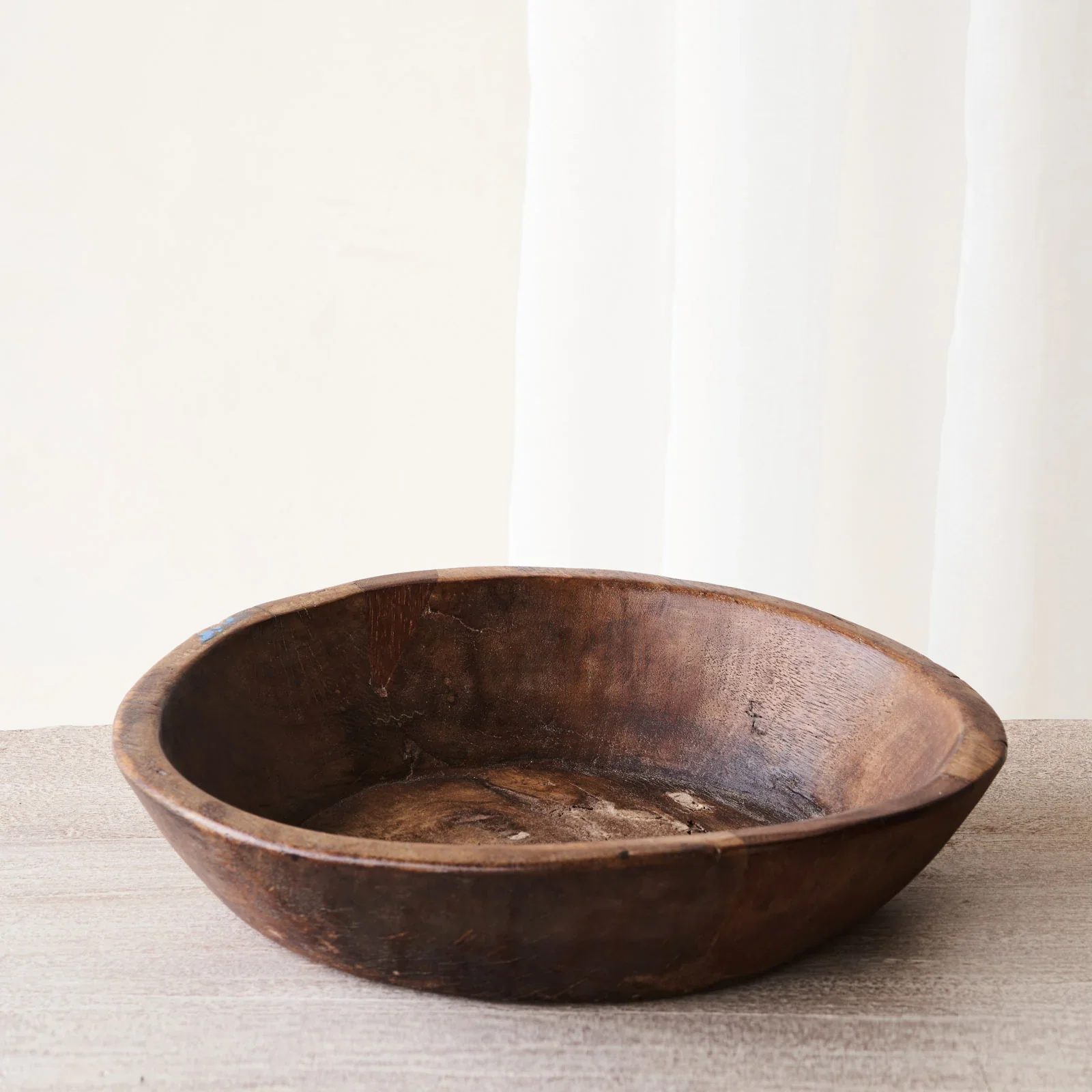 Vintage Wooden Parat Bowl - Medium - Image 33