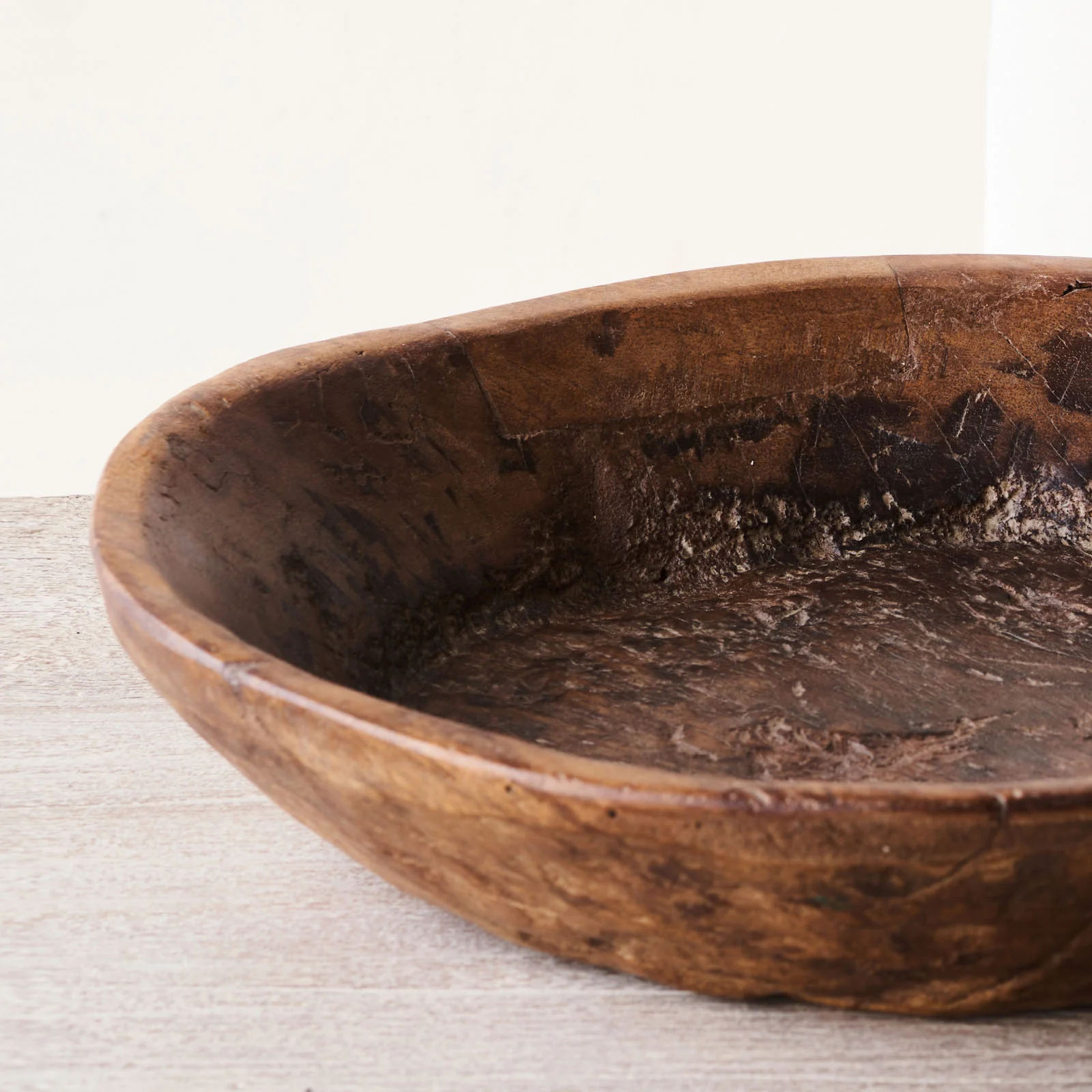 Vintage Wooden Parat Bowl - Medium - Image 45