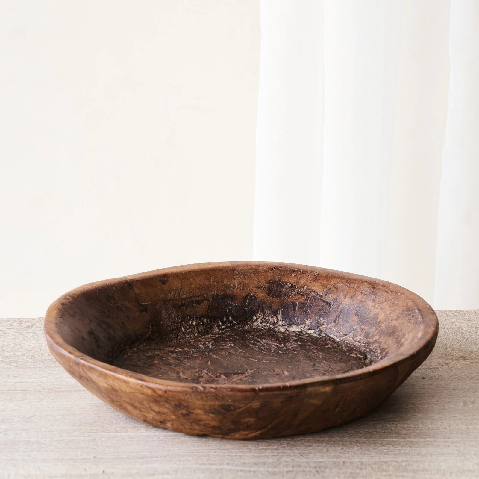 Vintage Wooden Parat Bowl - Medium - Image 47