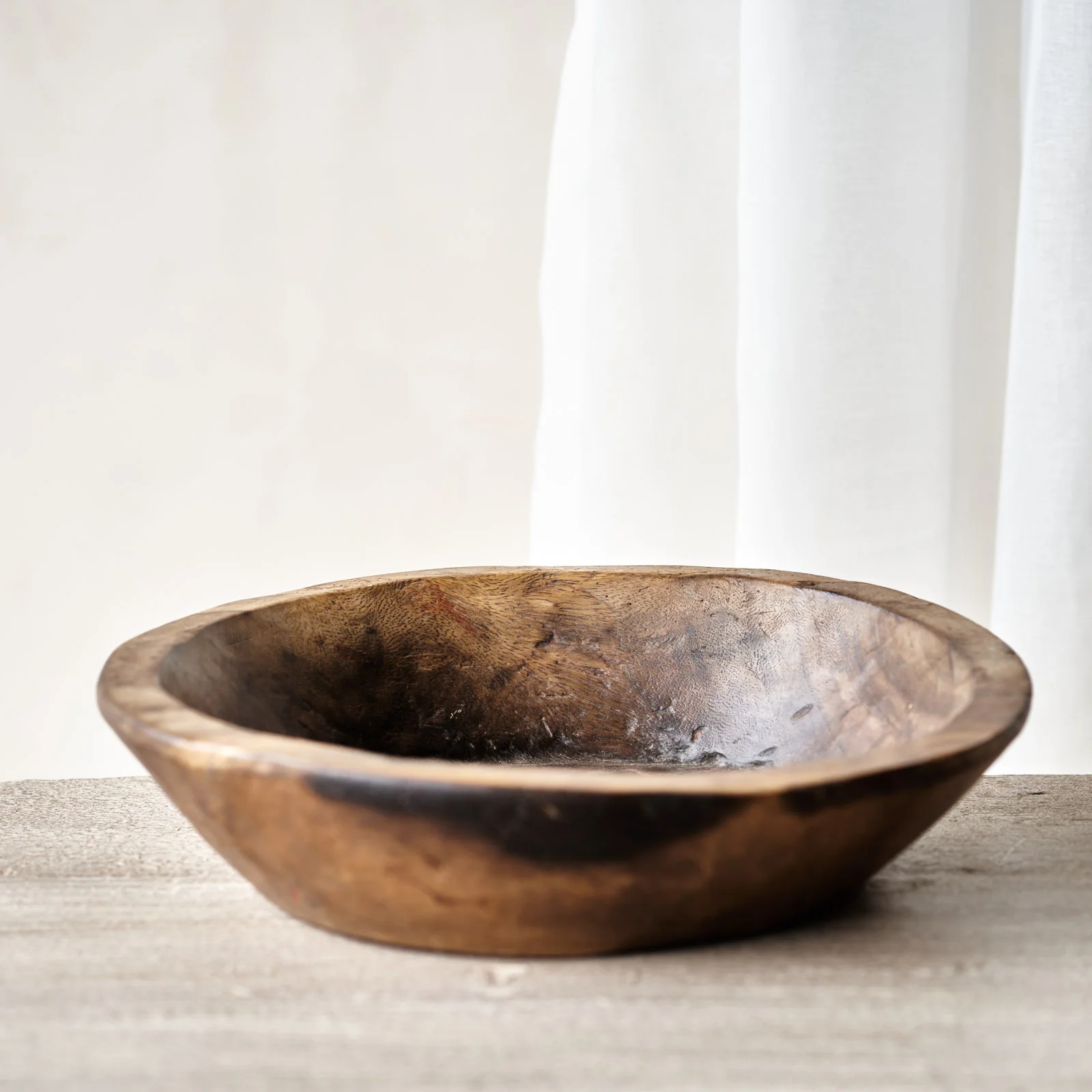 Vintage Wooden Parat Bowl - Medium - Image 49