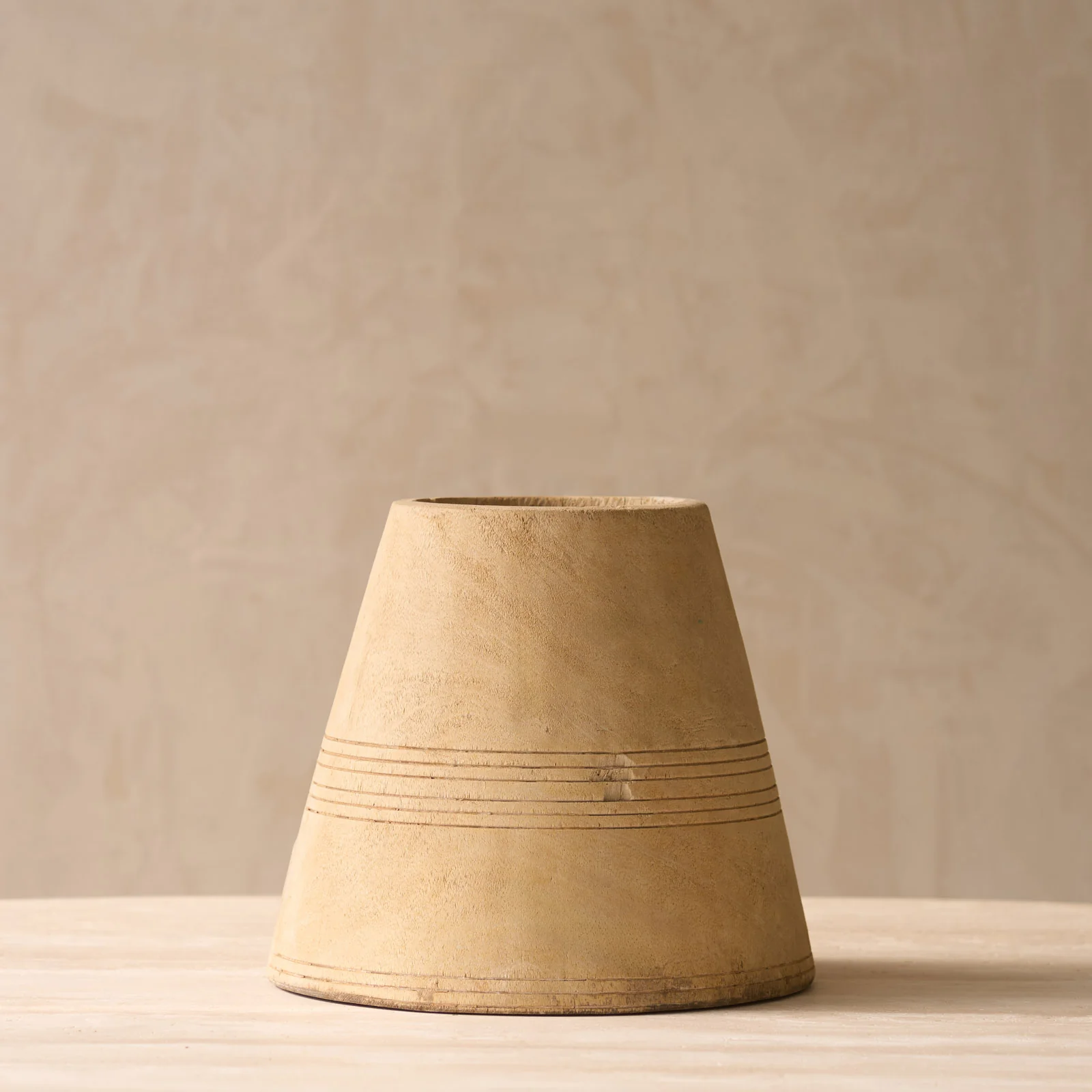 Vintage Wooden Pot - Image 2