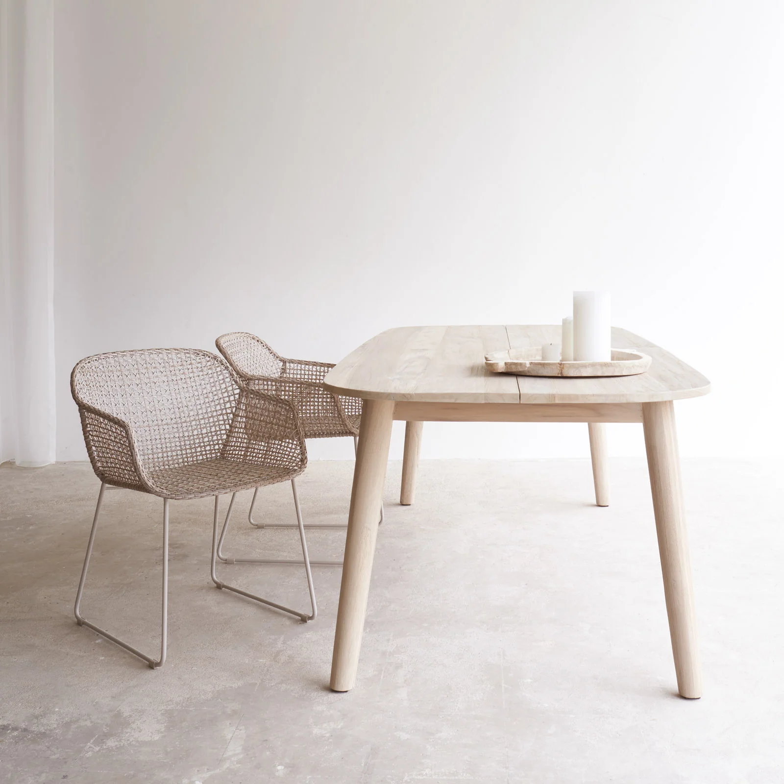 Violet Outdoor Dining Chair | Linen - Image 6
