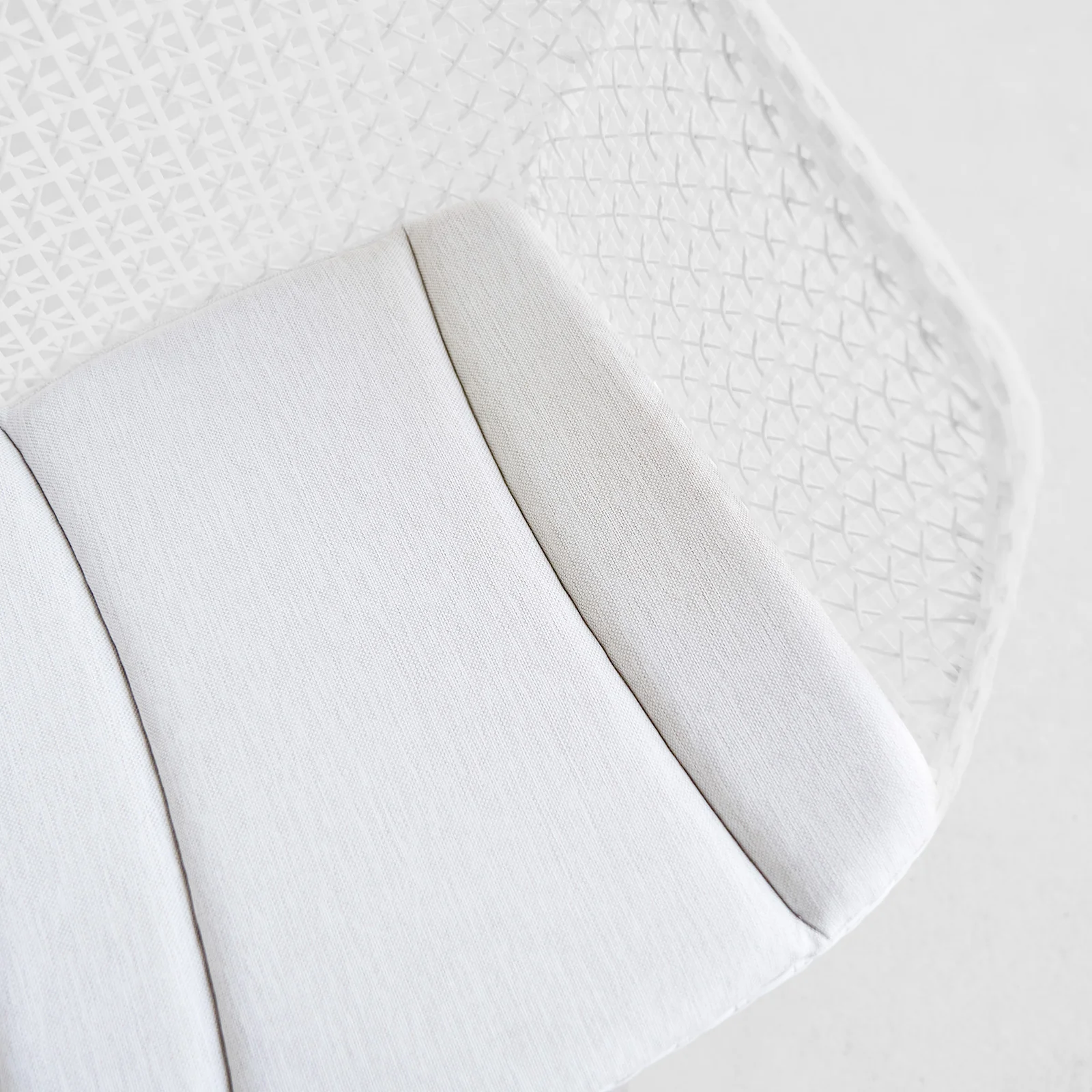 Violet Outdoor Seat Cushion | White - Image 3