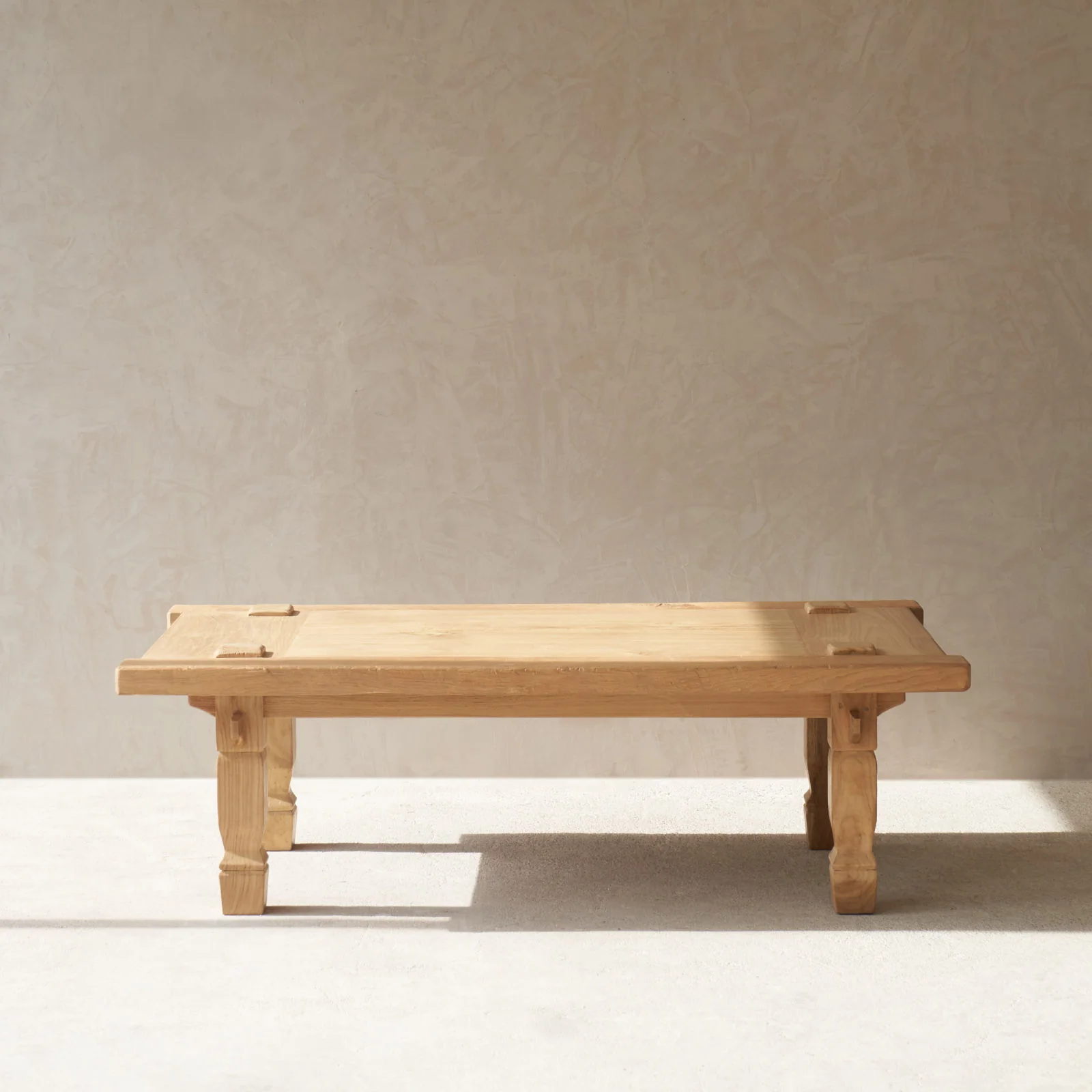 Weaving Coffee Table | Recycled - Natural (145cm) - Image 3