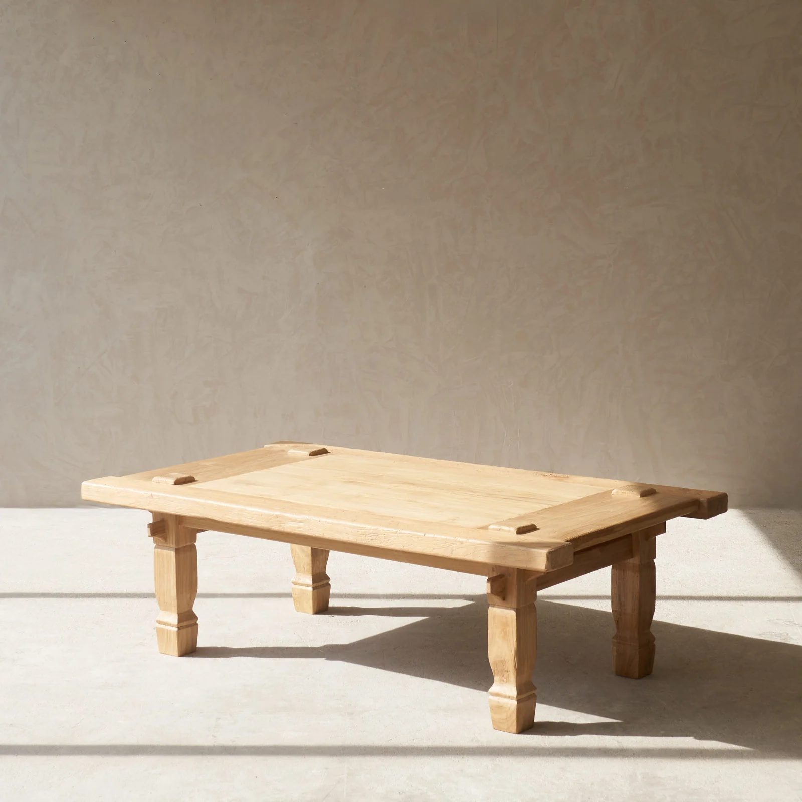 Weaving Coffee Table | Recycled - Natural (145cm) - Image 4