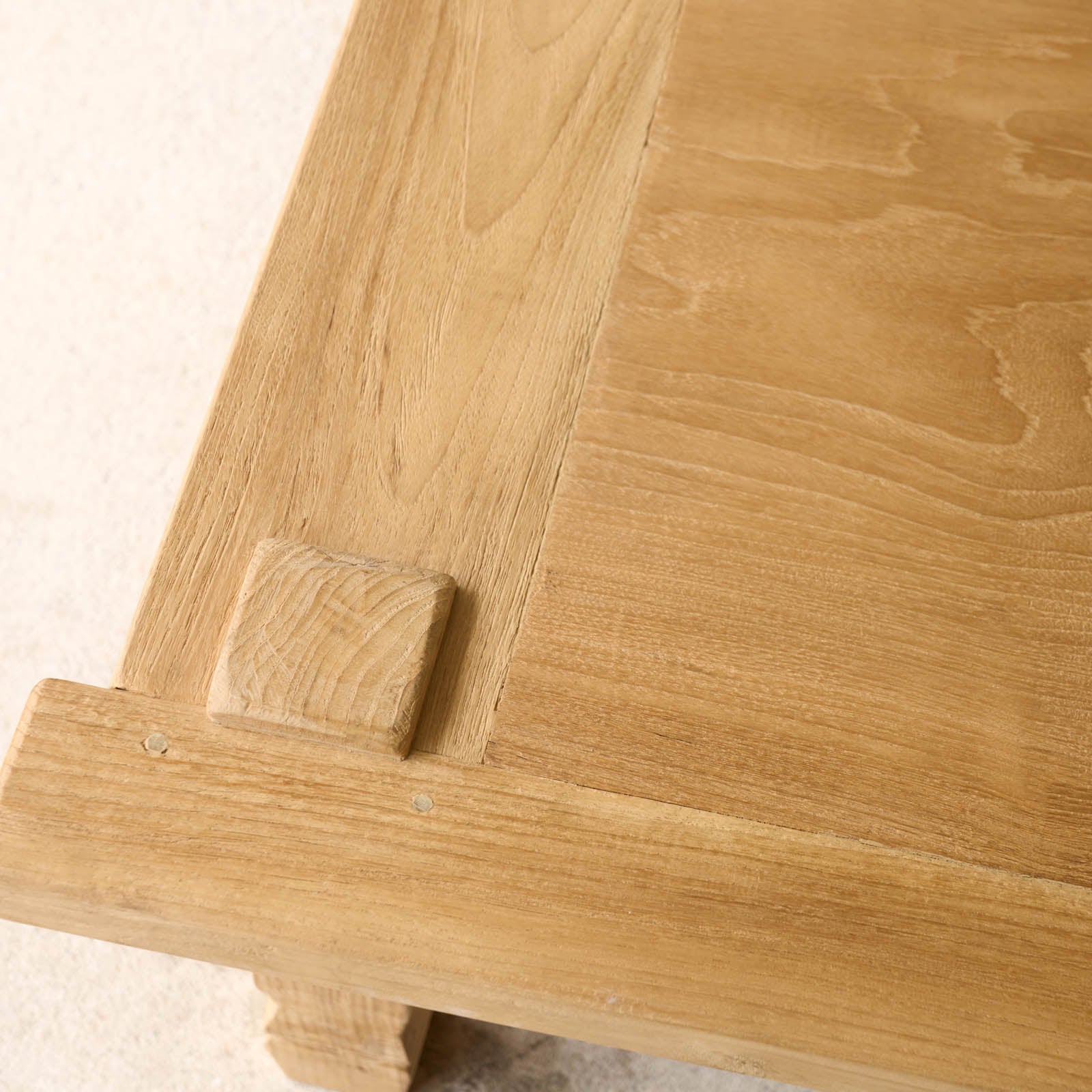 Weaving Coffee Table | Square - Natural (75cm) - Image 2
