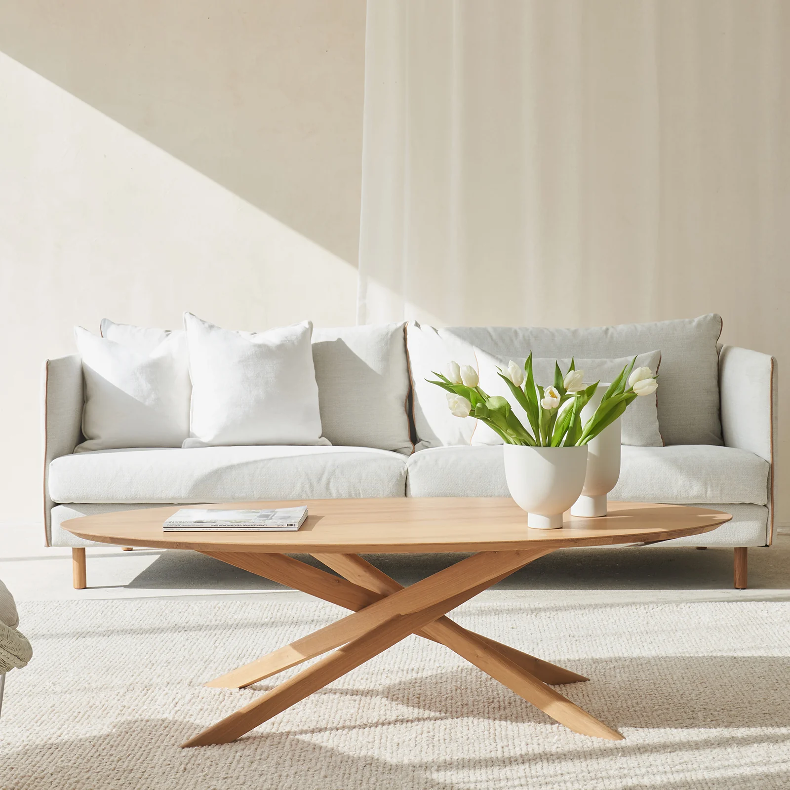 Weekend Sofa | Bespoke Fabric & Leather - Image 4