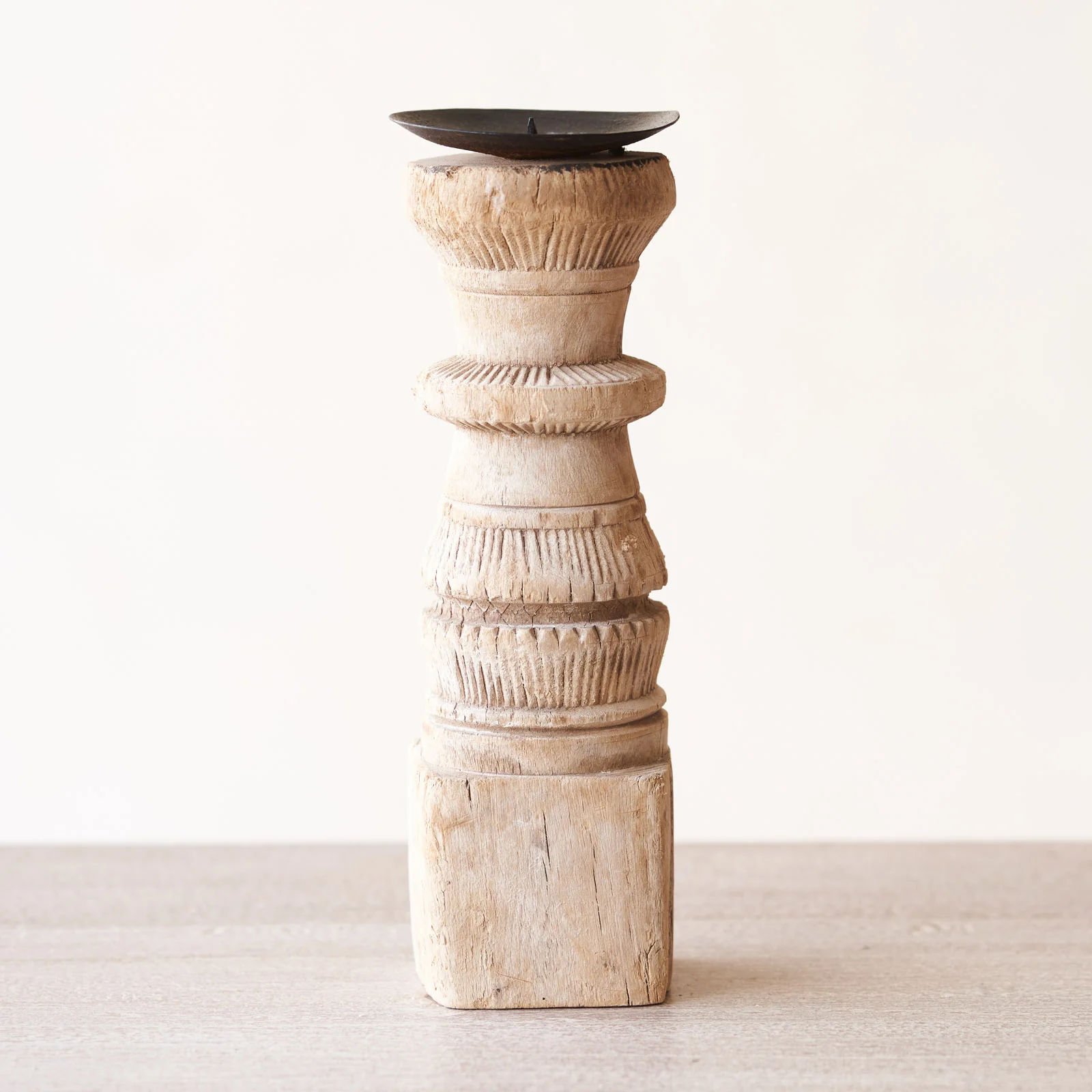 Wooden Candle Stand - Medium - Image 11