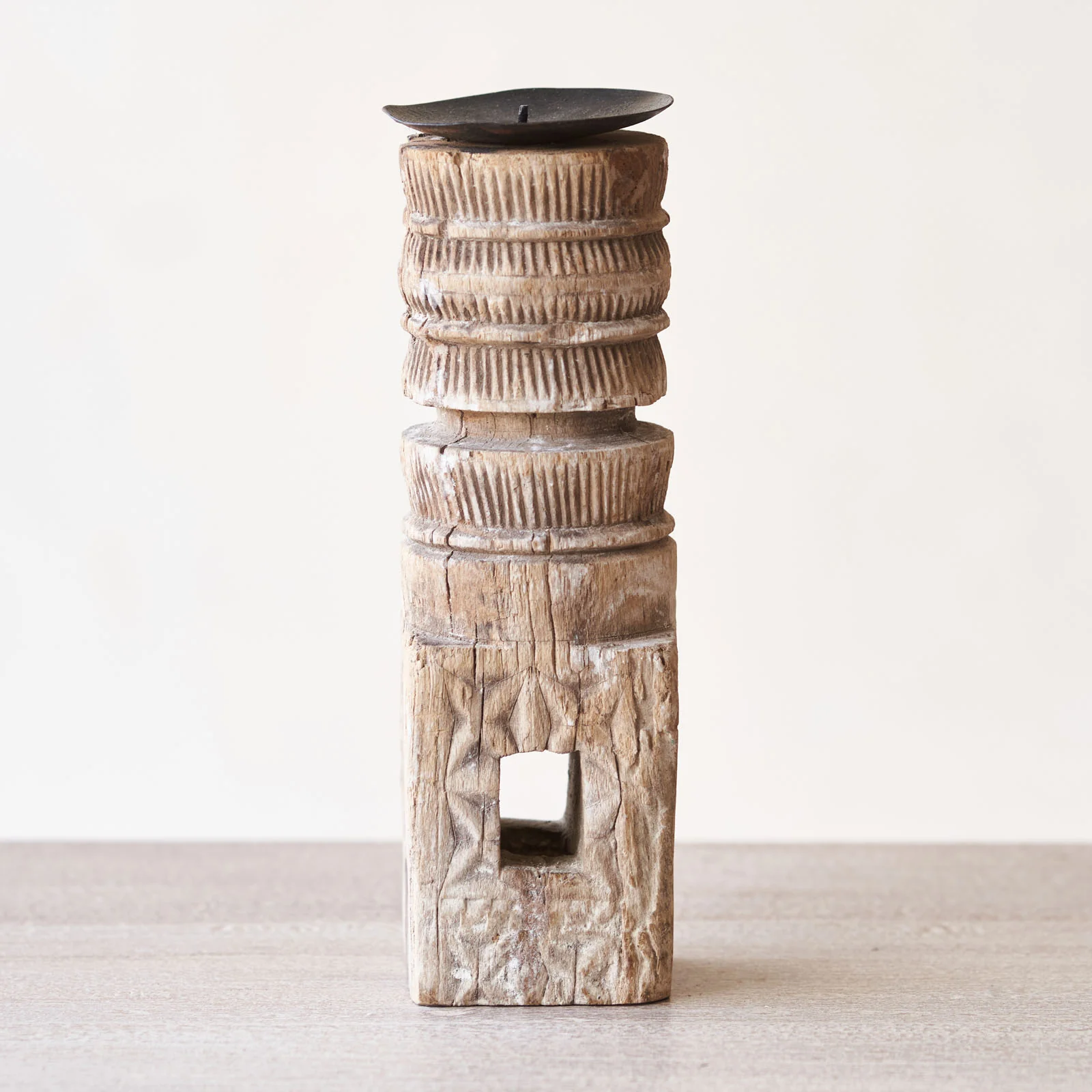 Wooden Candle Stand - Medium - Image 13
