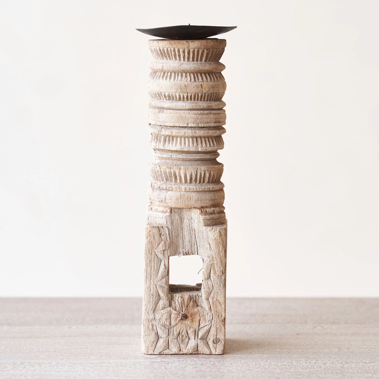 Wooden Candle Stand - Medium - Image 15