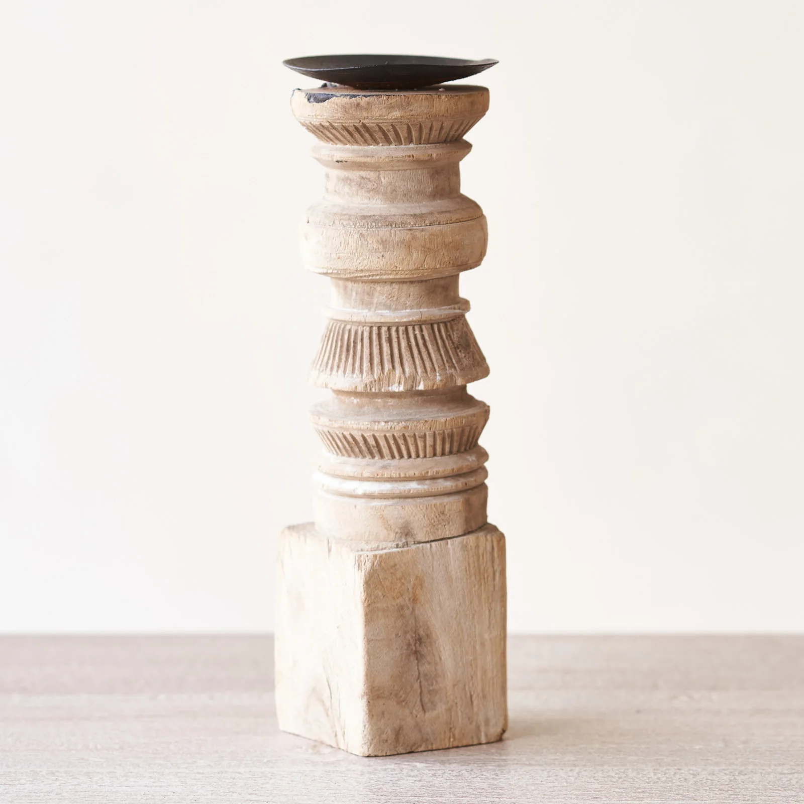 Wooden Candle Stand - Medium - Image 18