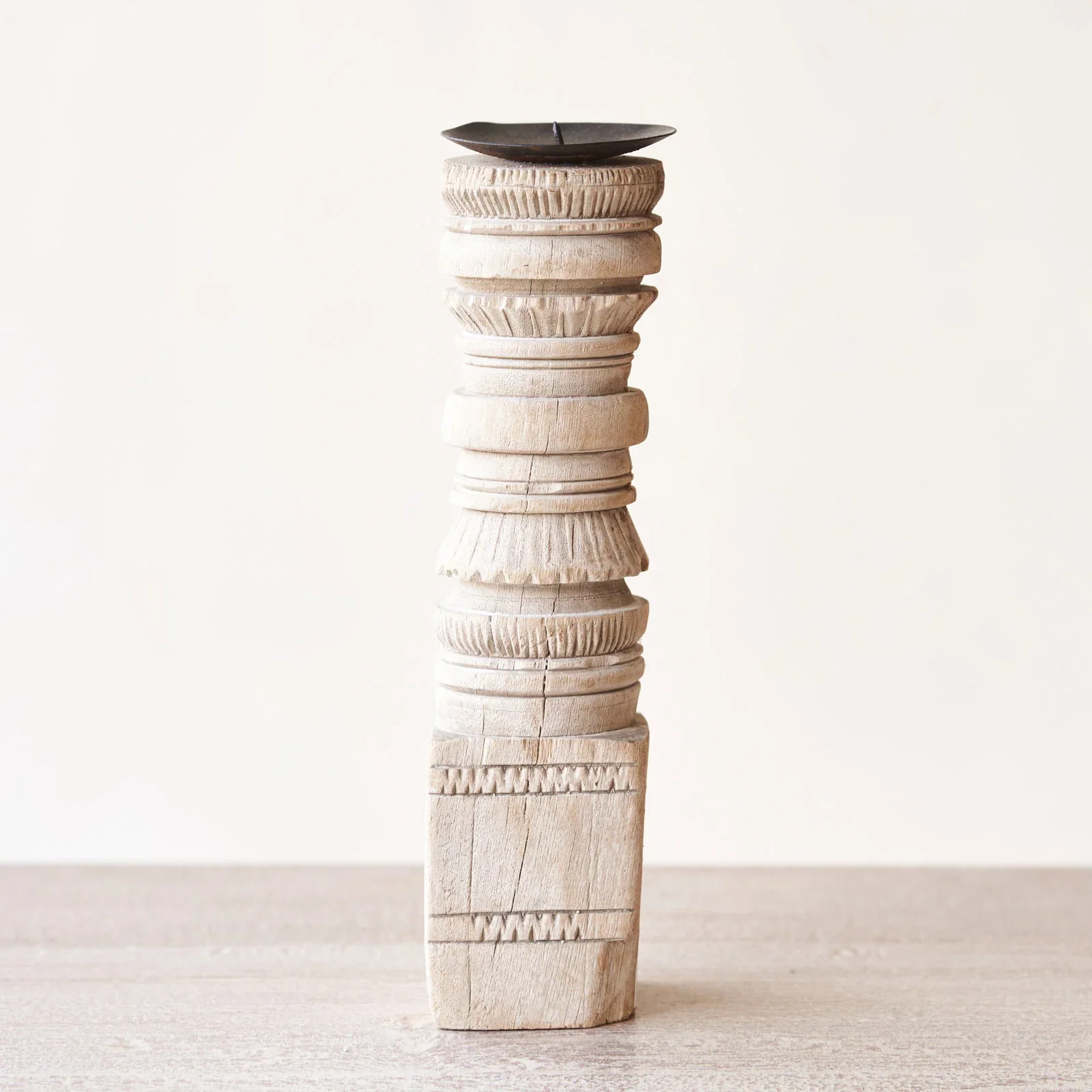 Wooden Candle Stand - Medium - Image 31
