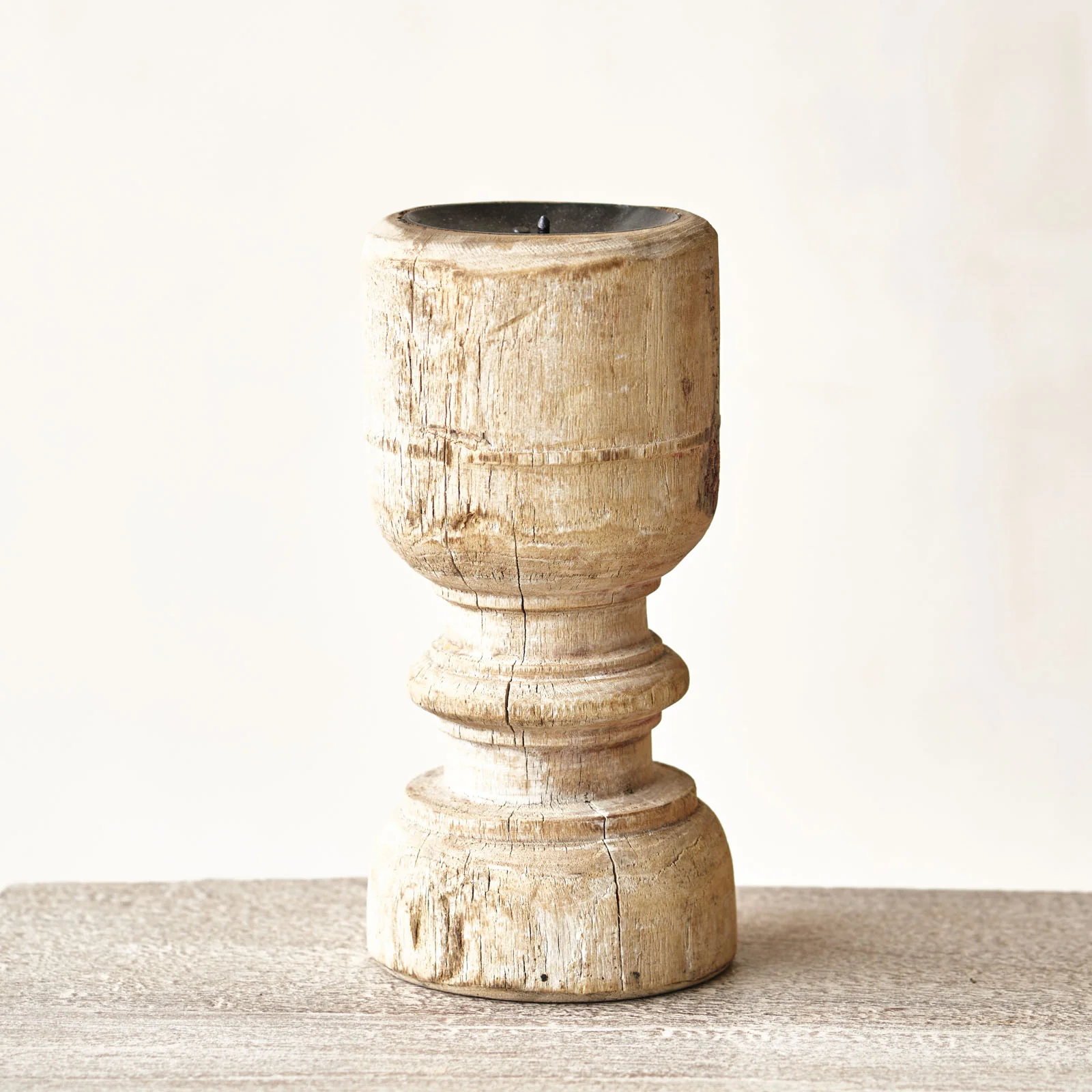 Wooden Candle Stand - Small - Image 11