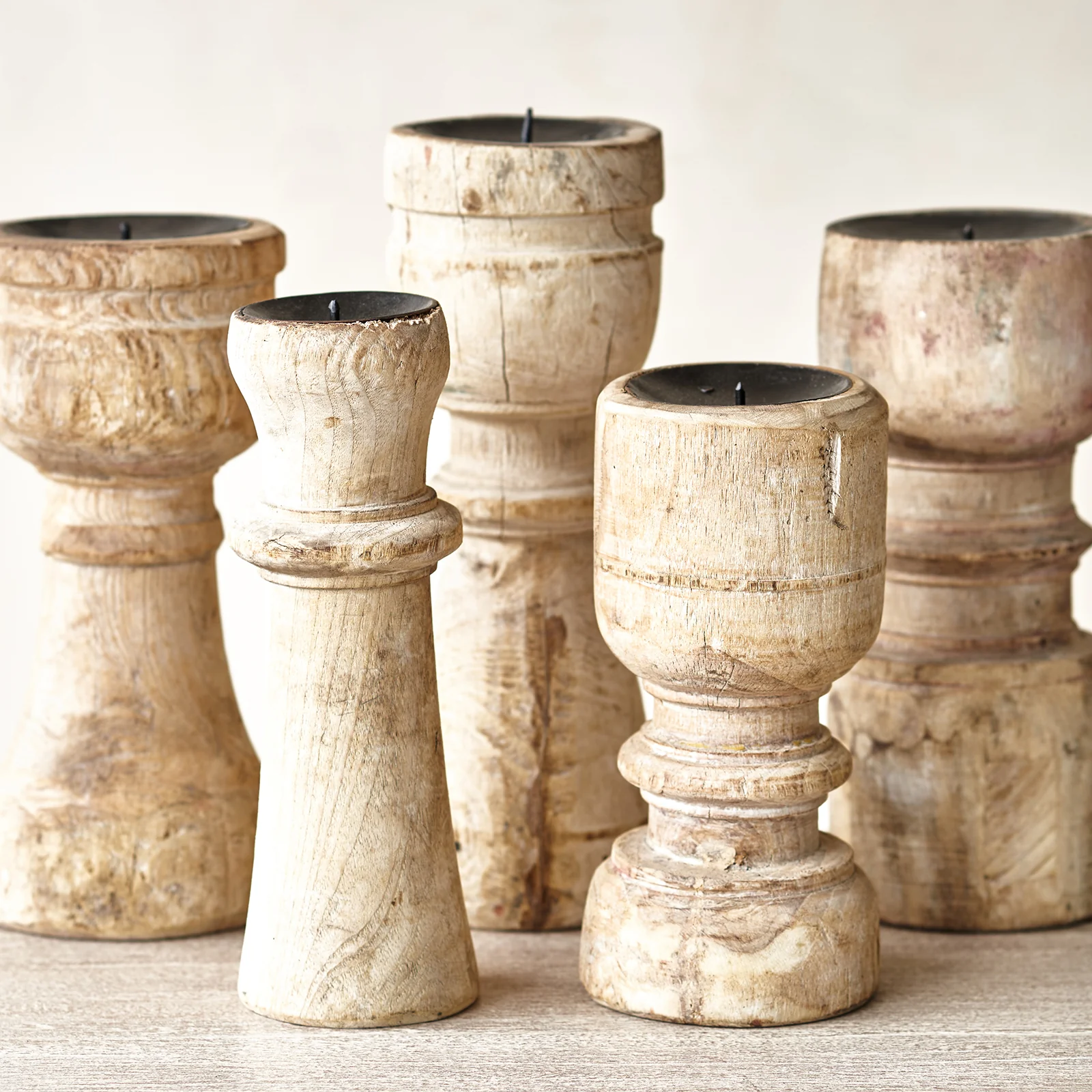 Wooden Candle Stand - Small - Image 17