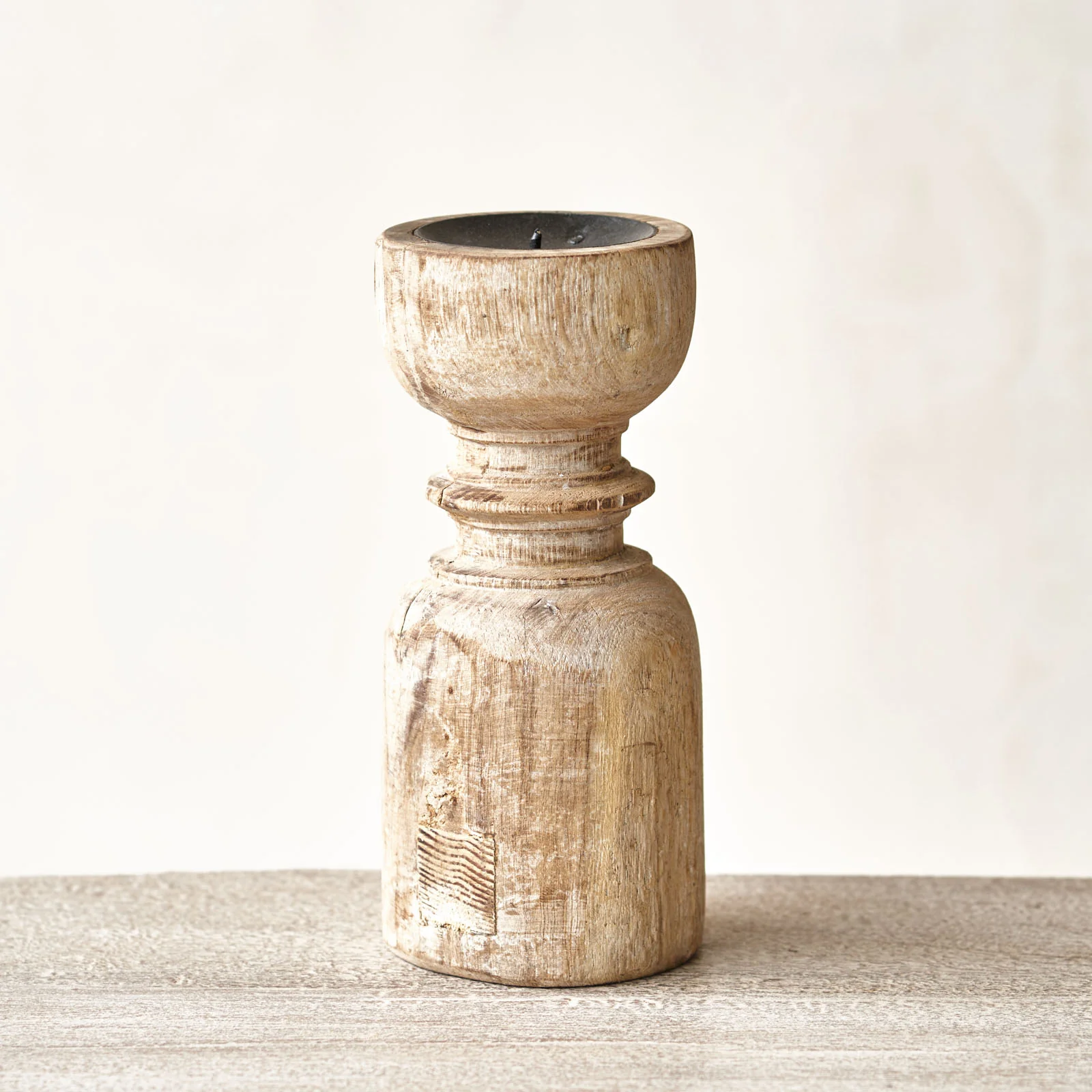 Wooden Candle Stand - Small - Image 4