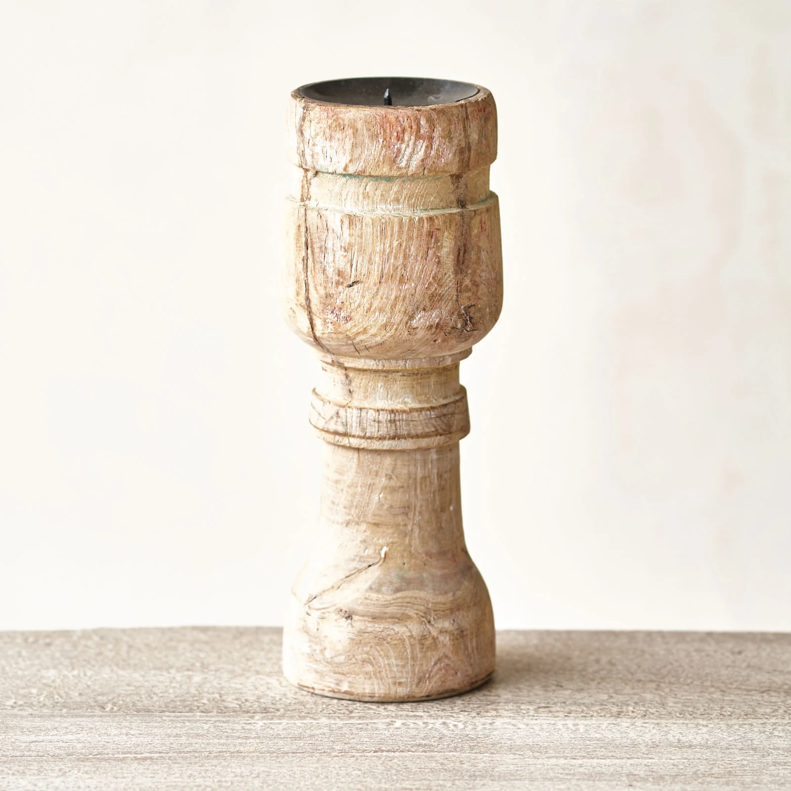 Wooden Candle Stand - Small - Image 5