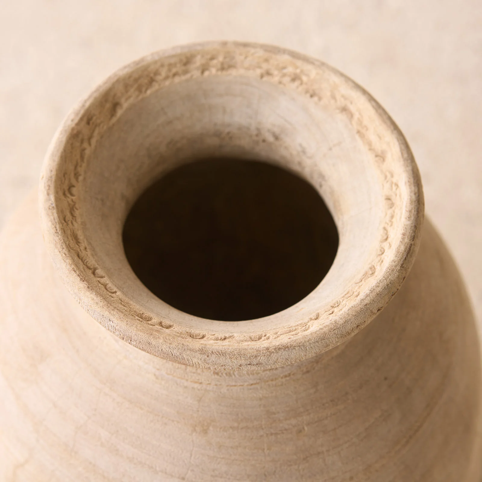 Vintage Wooden Pot - Image 15
