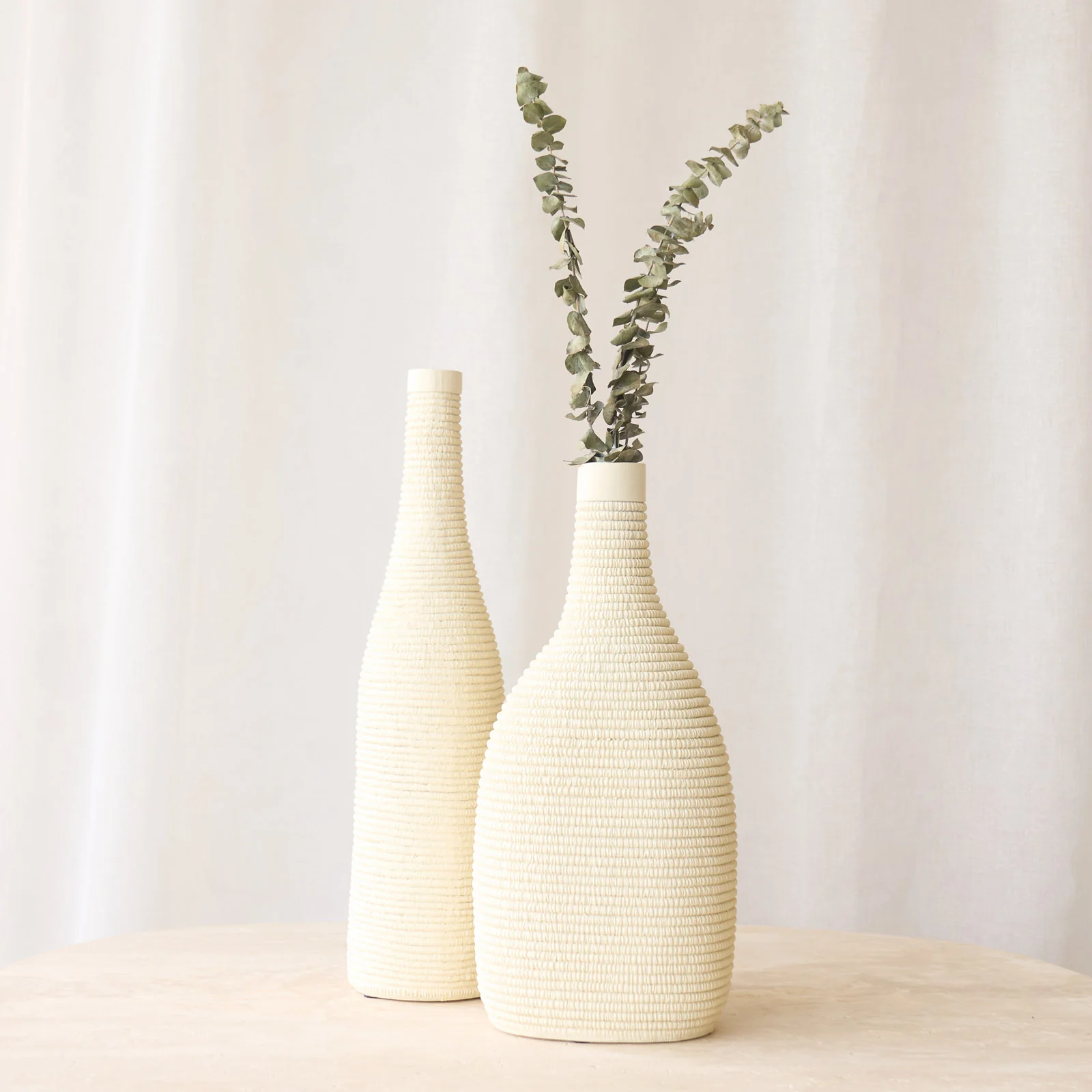 Youna Vase | Cream